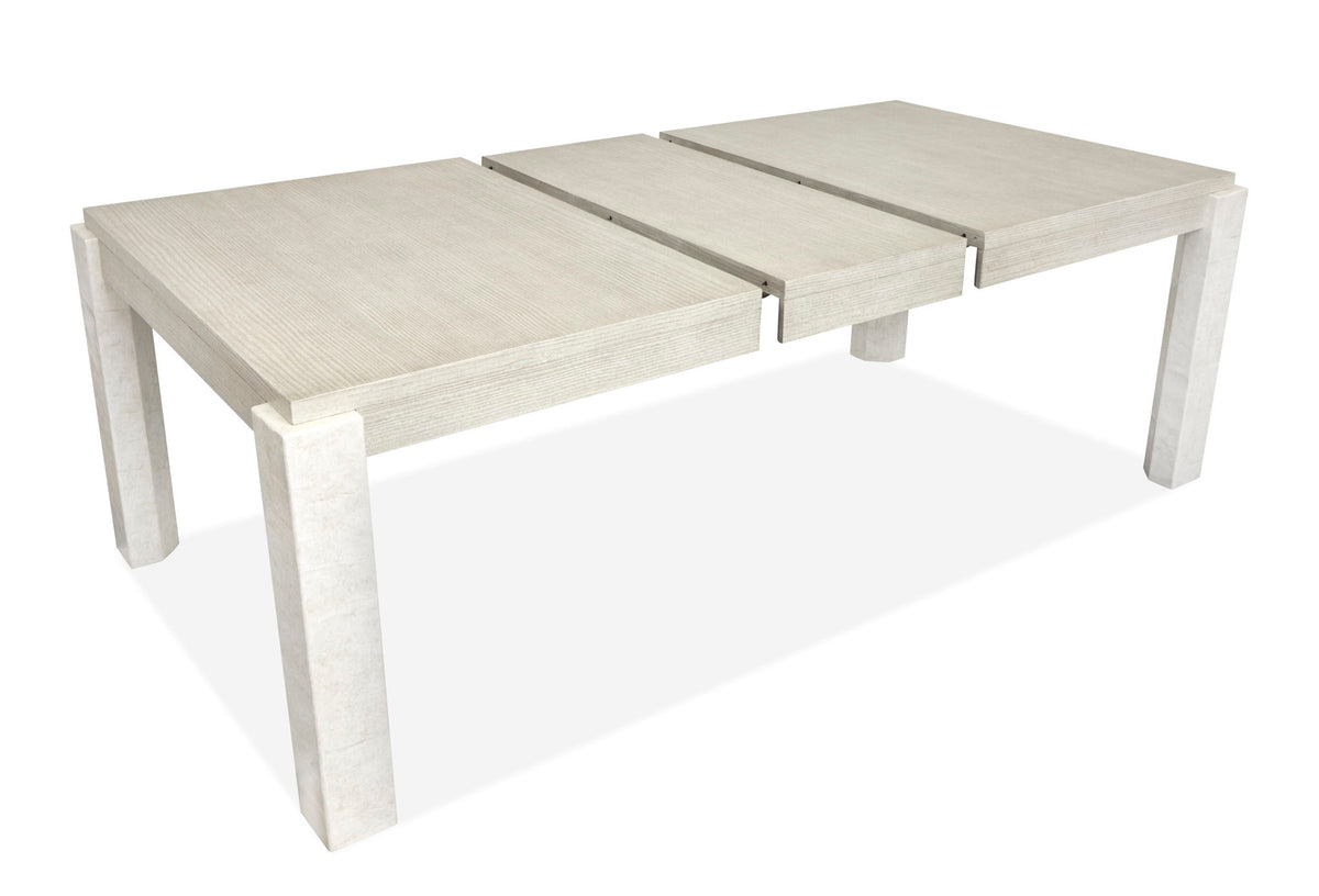 Lorelei - Extendable Rectangular Dining Table - Misty Cloud