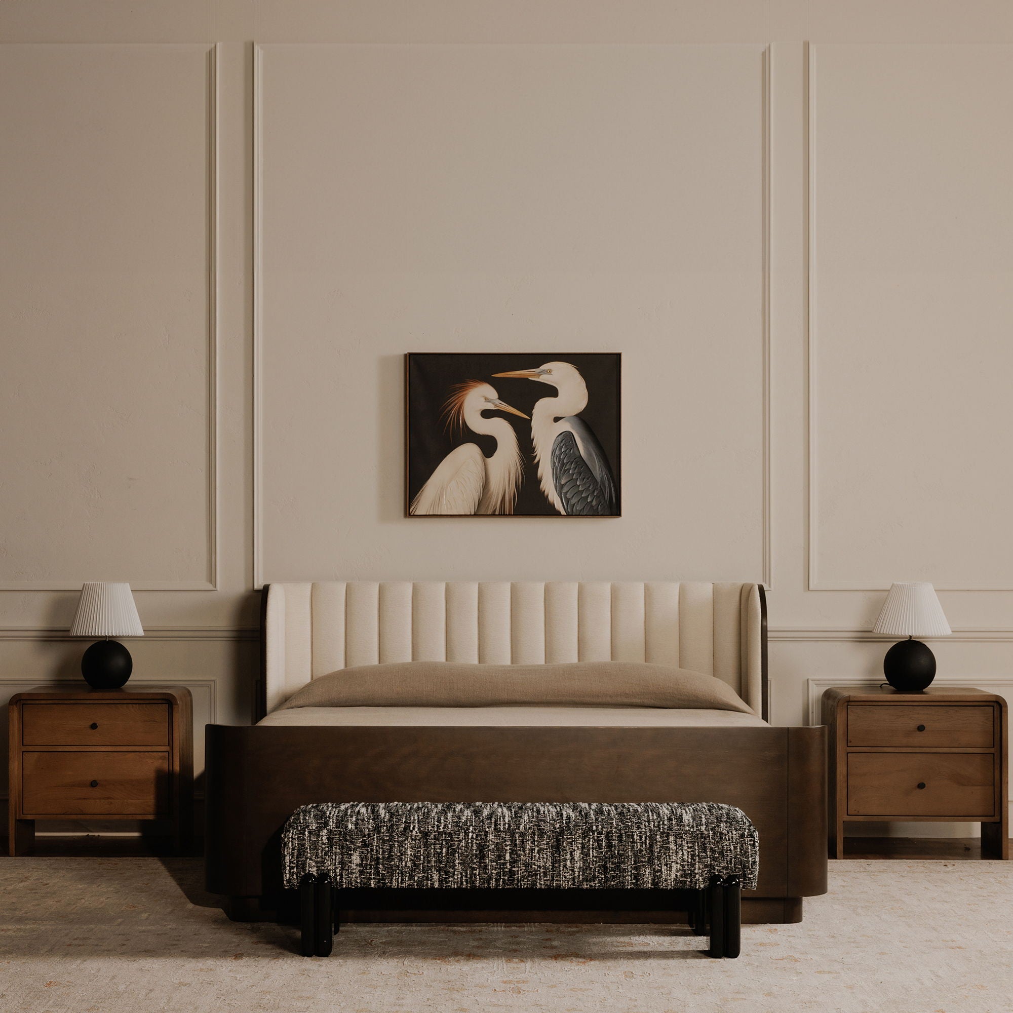 Priya - Bench - Dark Gray