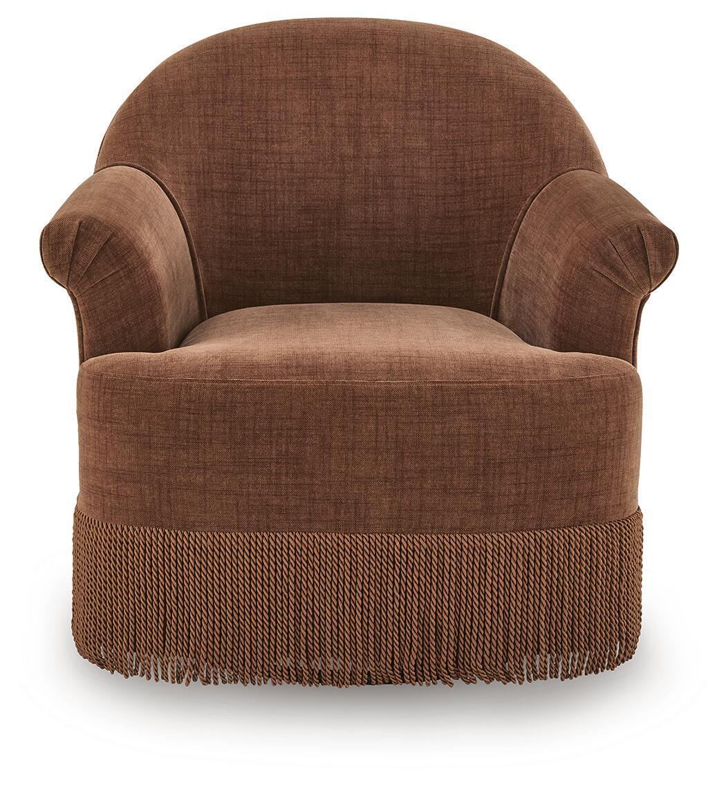 Jeanwell - Swivel Accent Chair - Clay