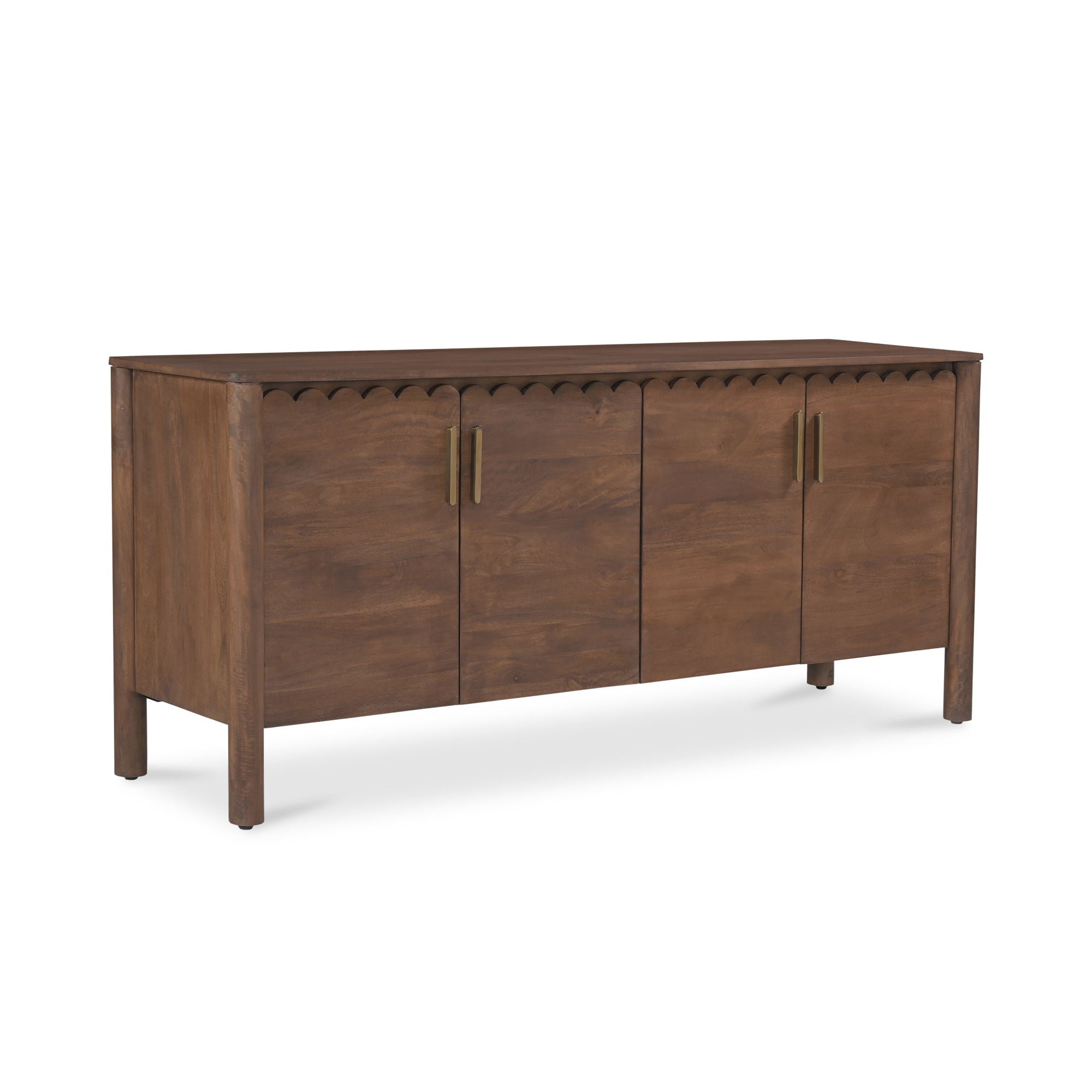 Wiley - 4 Door Sideboard - Vintage Brown