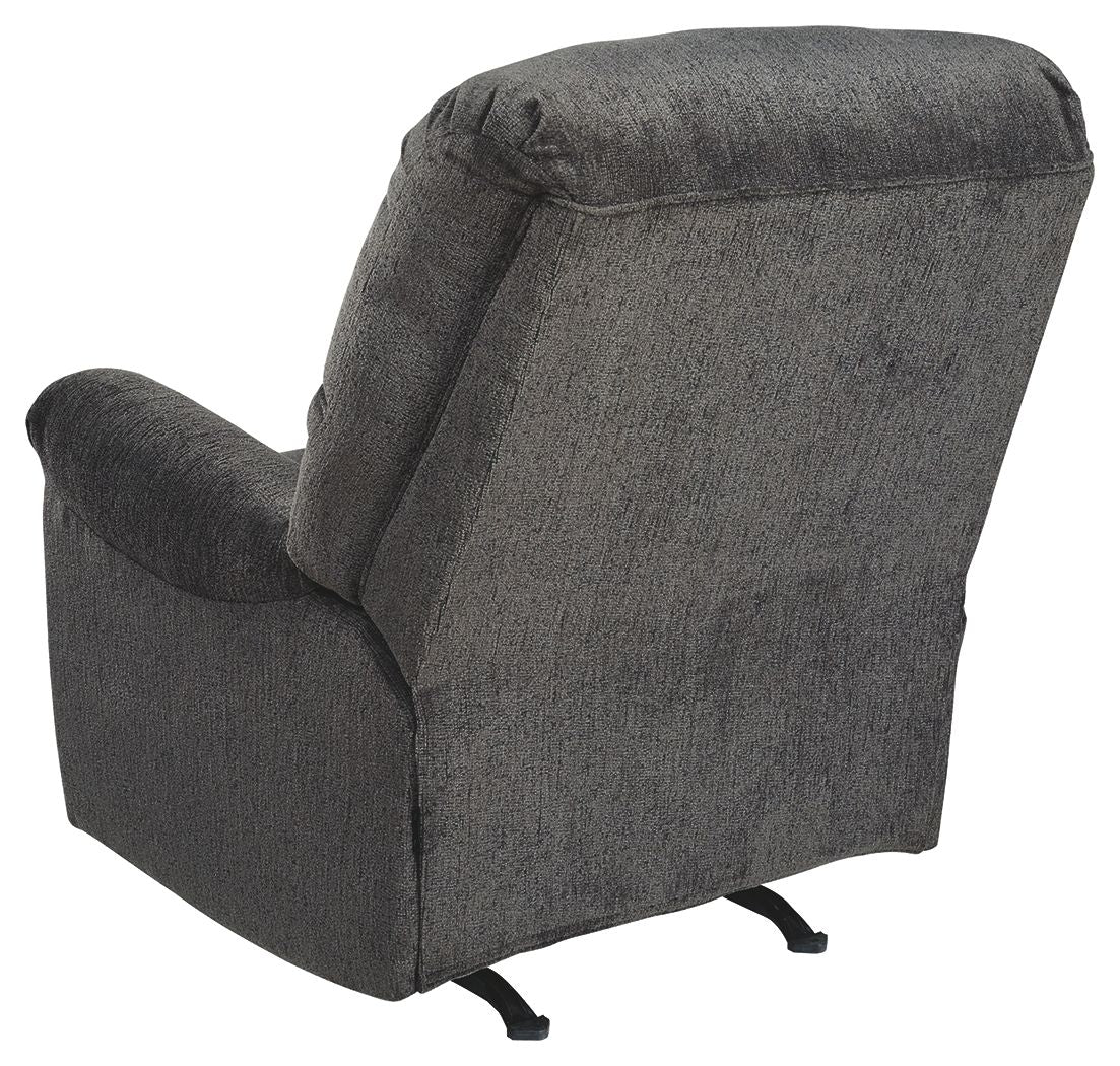 Ballinasloe - Smoke - Rocker Recliner - Fabric