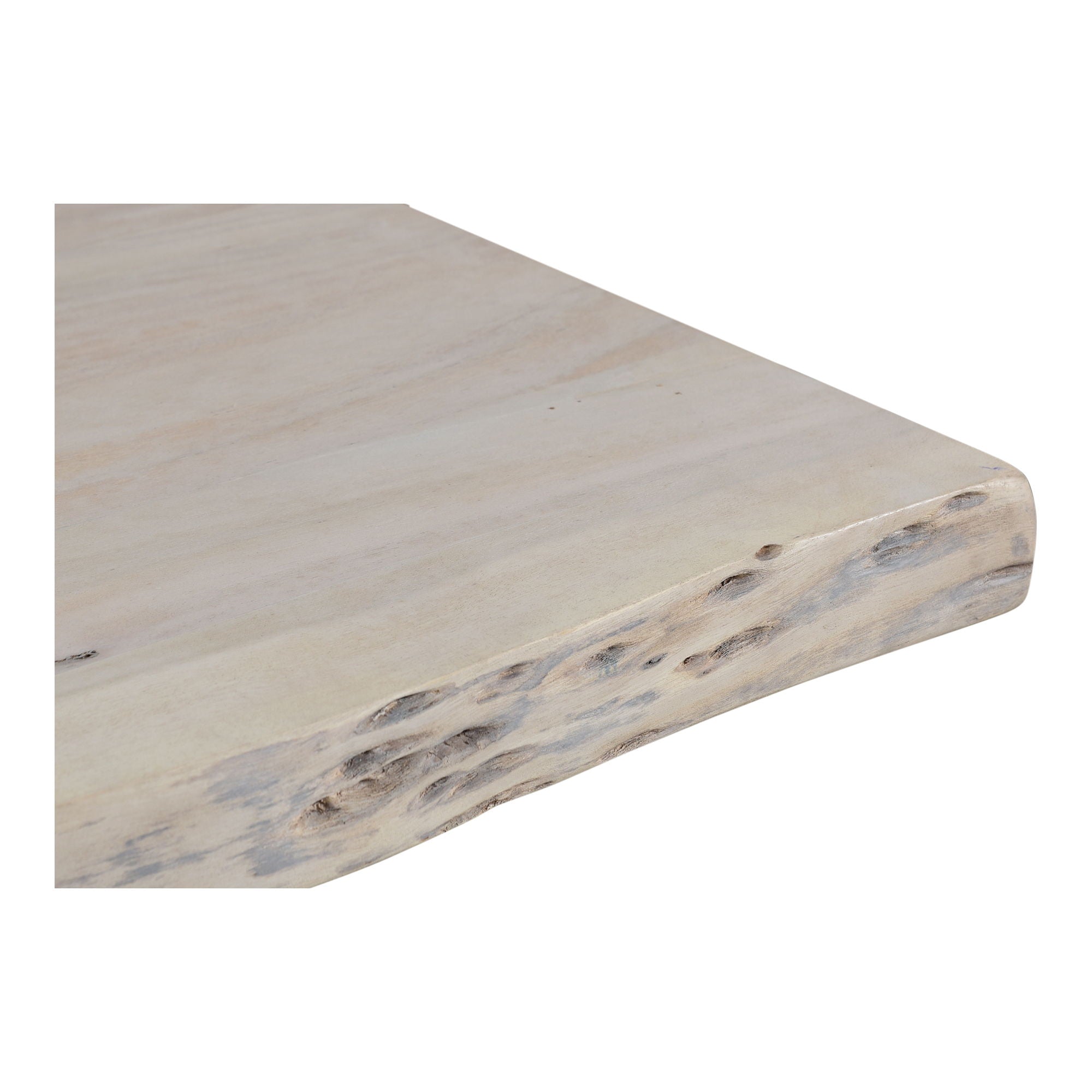 Evans - Solid Acacia Dining Table - White