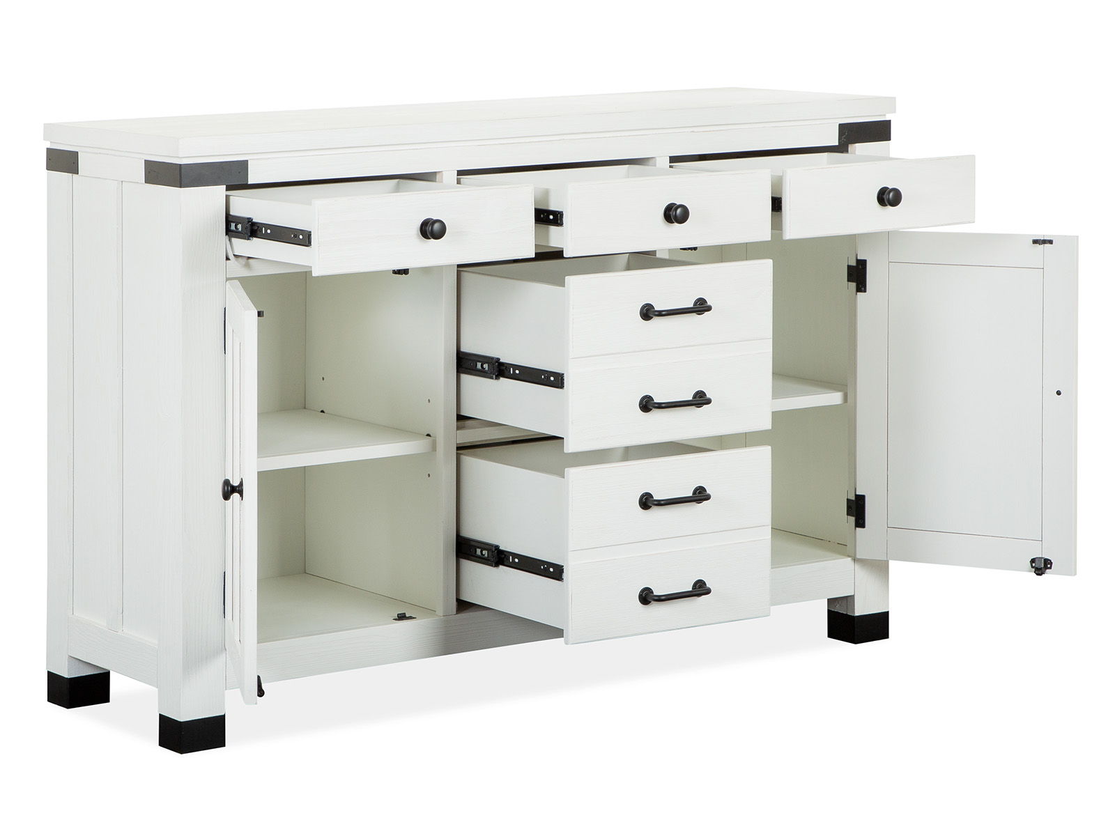 Harper Springs - Server - Silo White