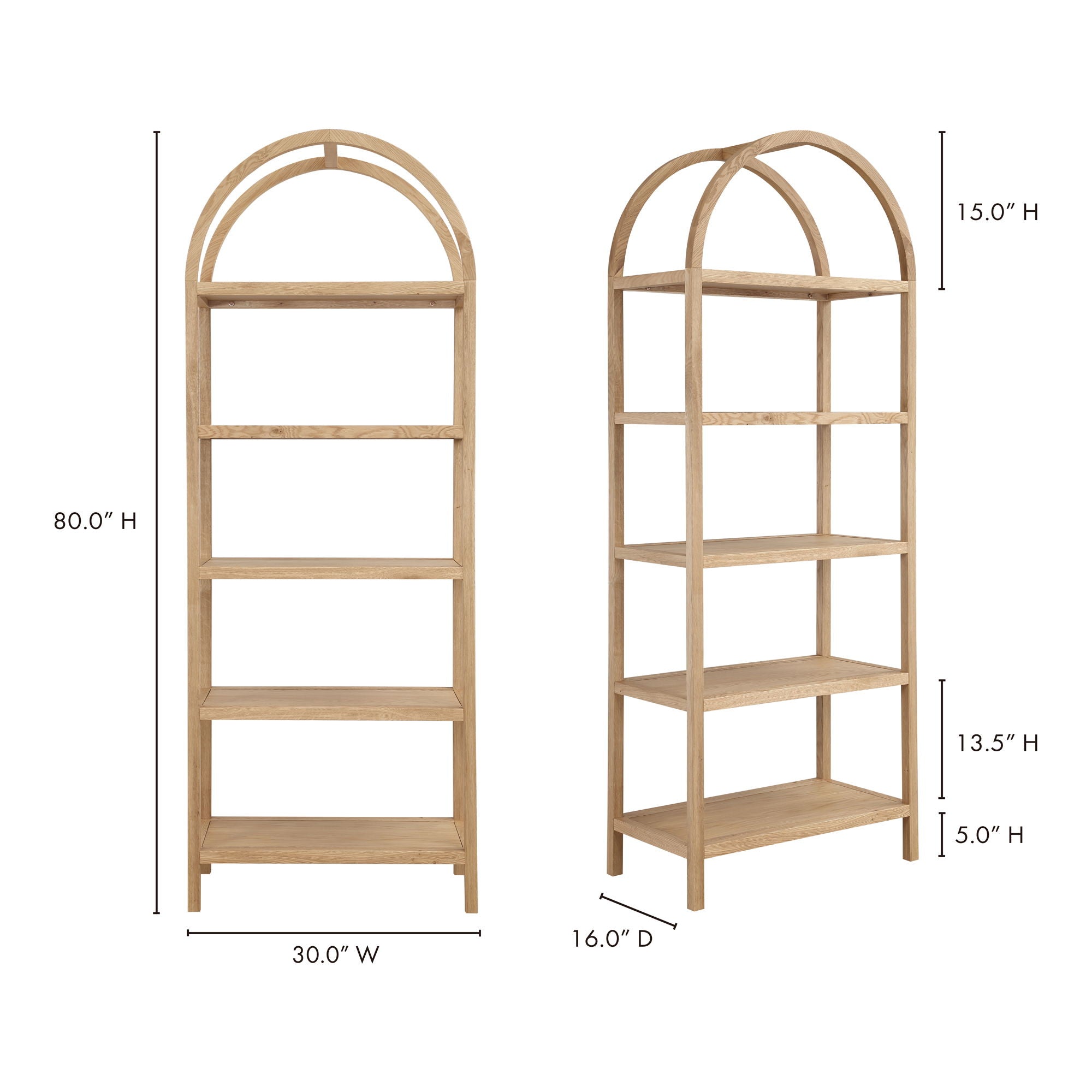 Eero - Bookcase - Beige