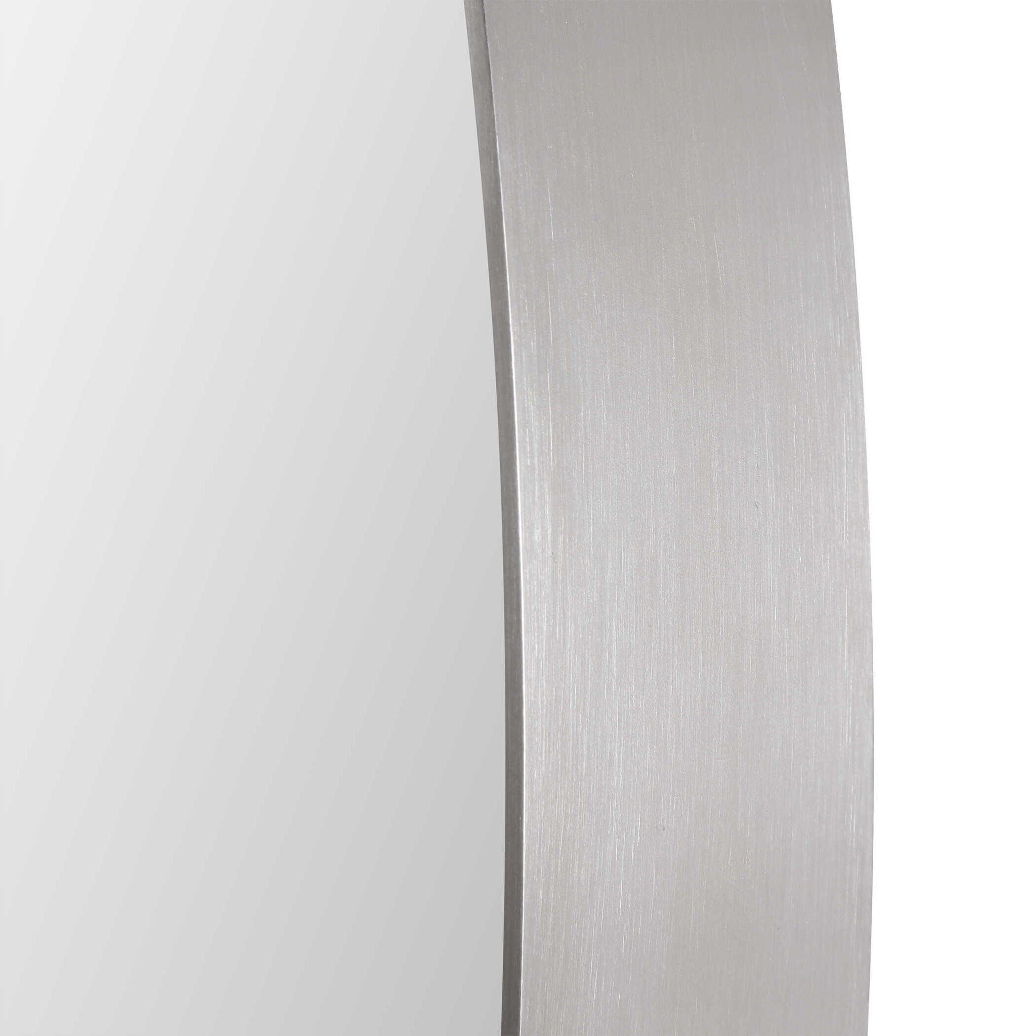 Pursley - Oval Mirror - Brushed Nickel