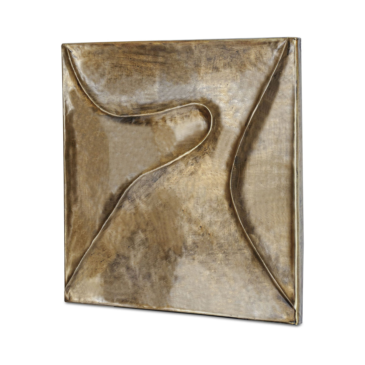 Bode - Wall Sculpture - Aged Brass
