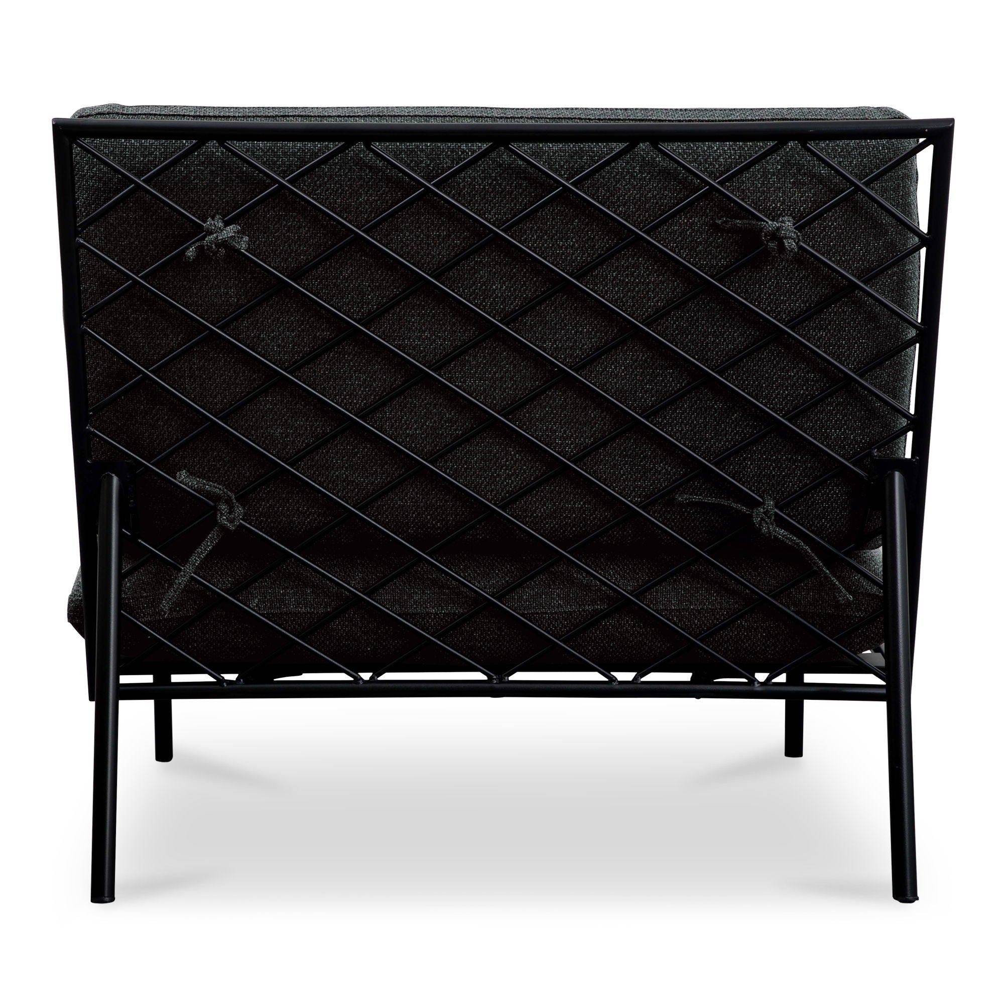 Salma - Outdoor Accent Chair - Charcoal
