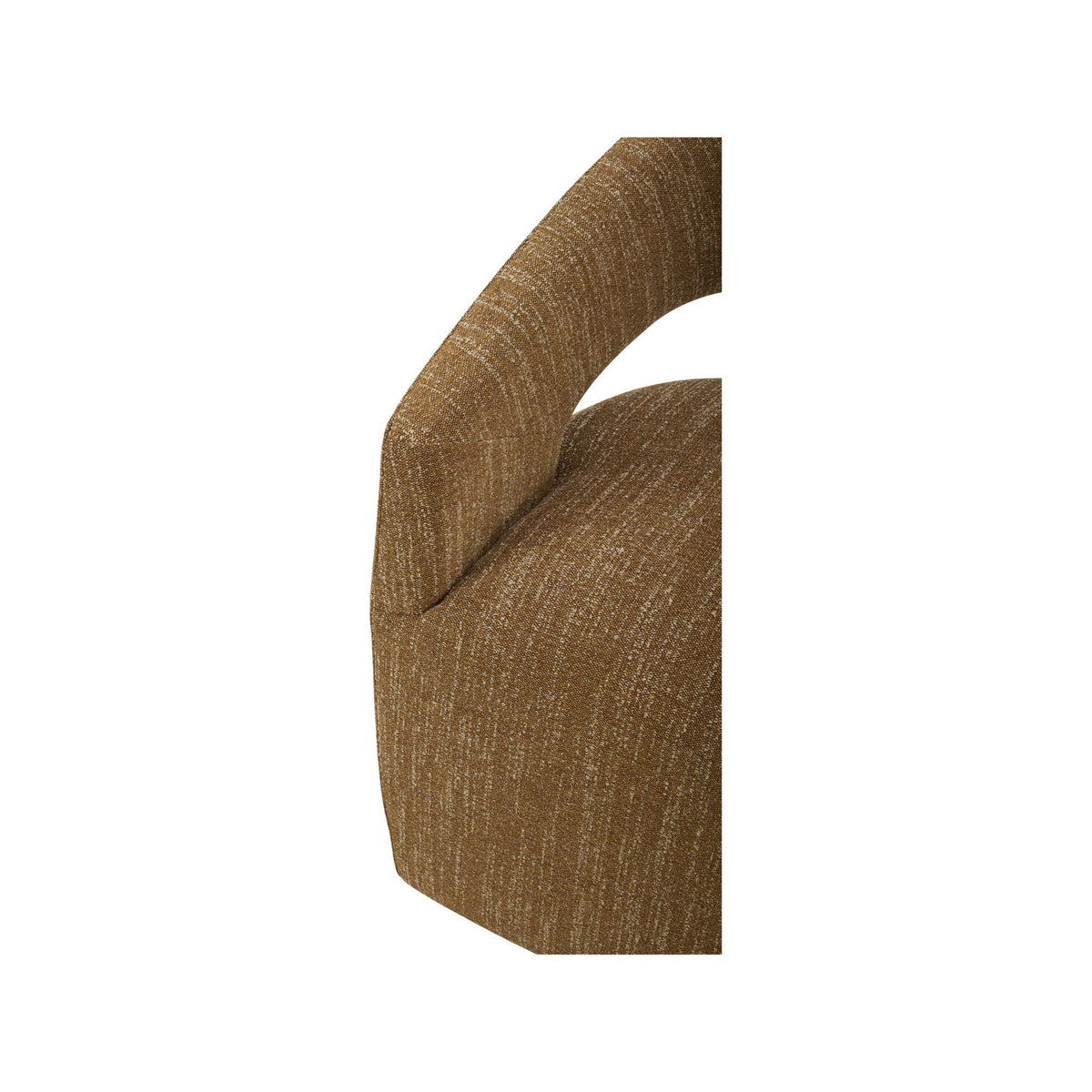 Barrow - Rolling Dining Chair - Amber Glow / Yellow