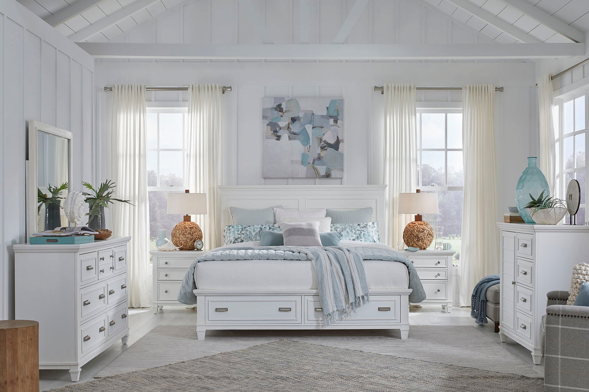 Charleston - Drawer Dresser With Landscape Mirror