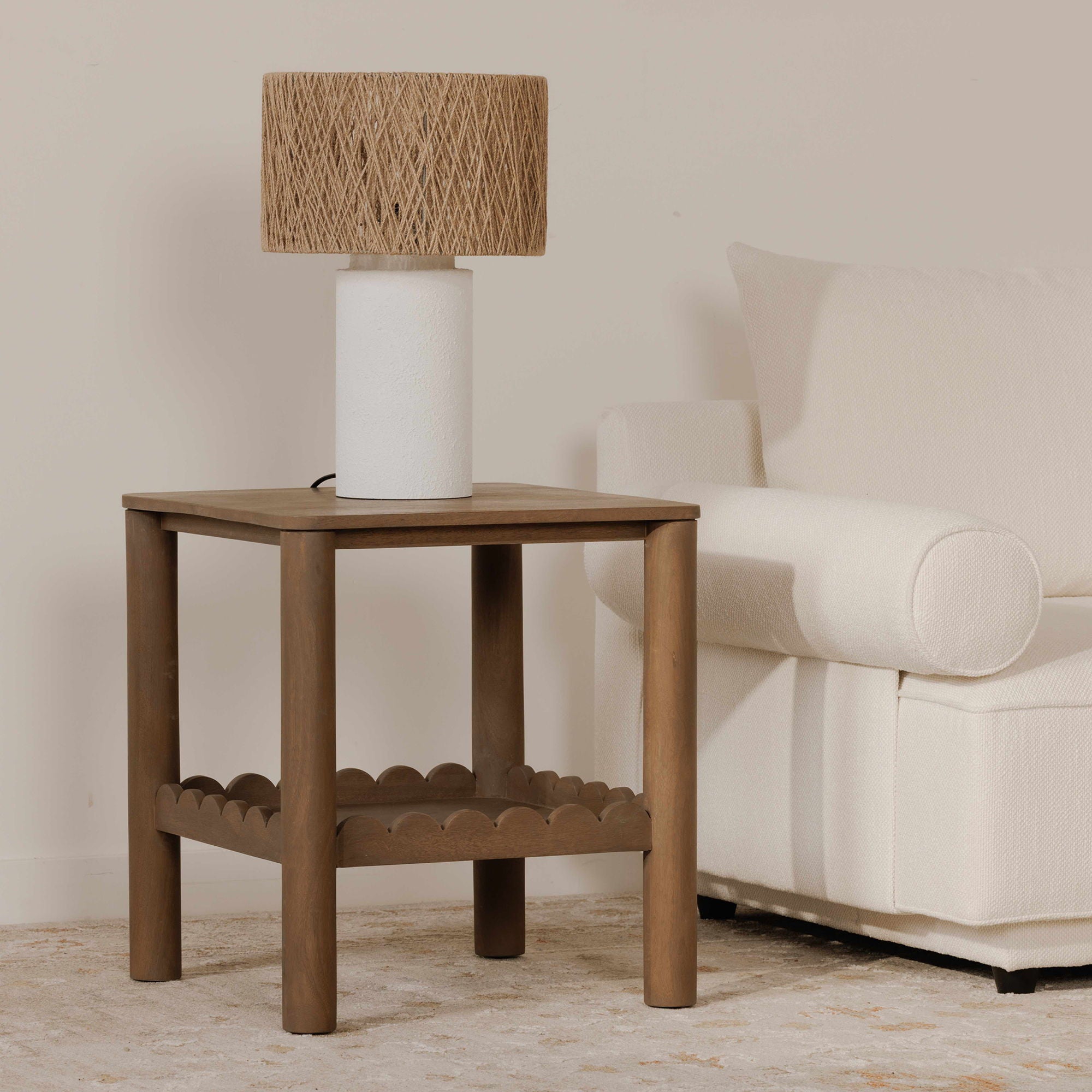 Wiley - Side Table - Vintage Brown