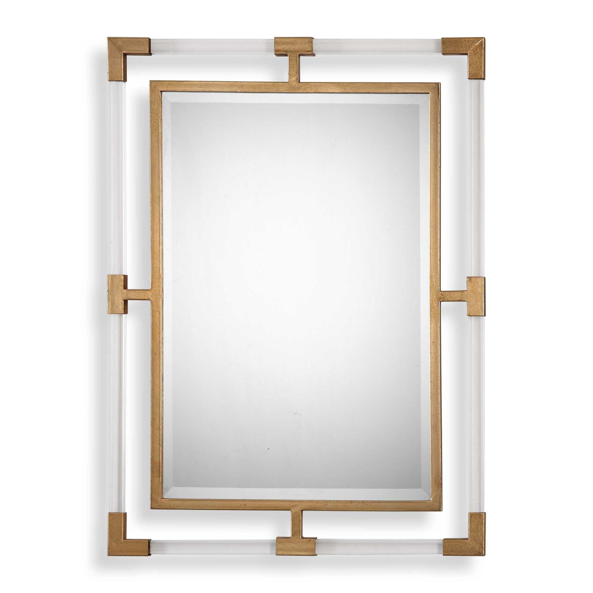 Balkan - Modern Wall Mirror - Gold