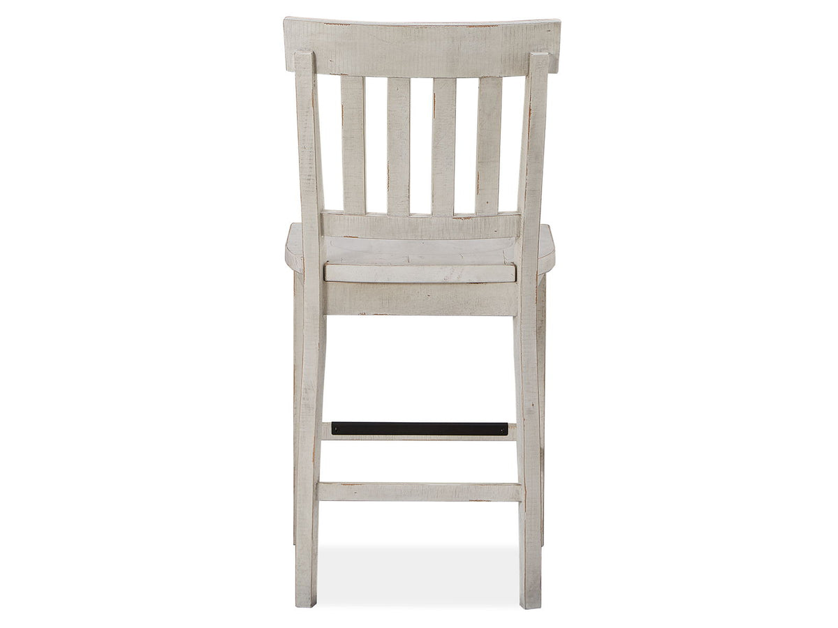 Bronwyn - Counter Chair (Set of 2) - Alabaster