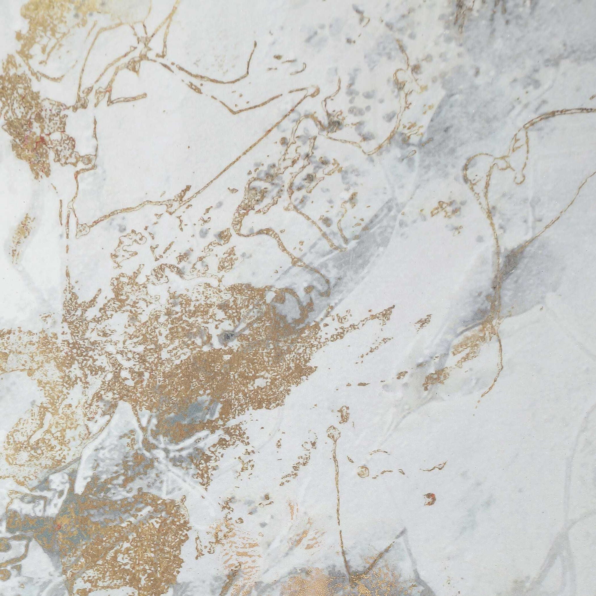 Ethos - Framed Abstract Print - Gold