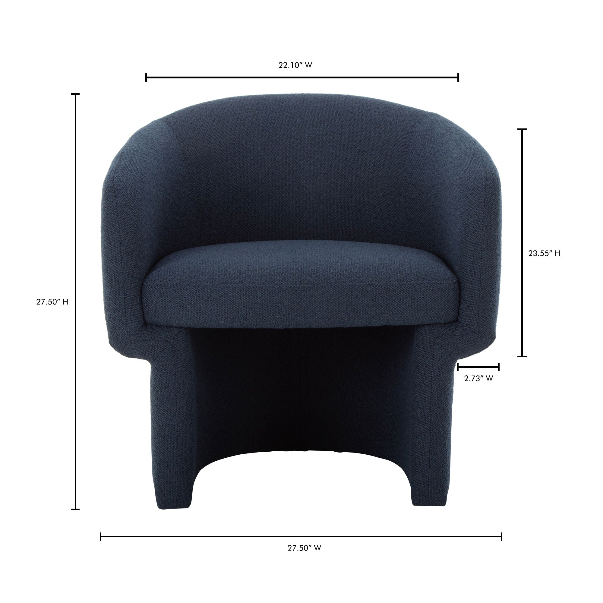 Franco - Chair - Dark Indigo