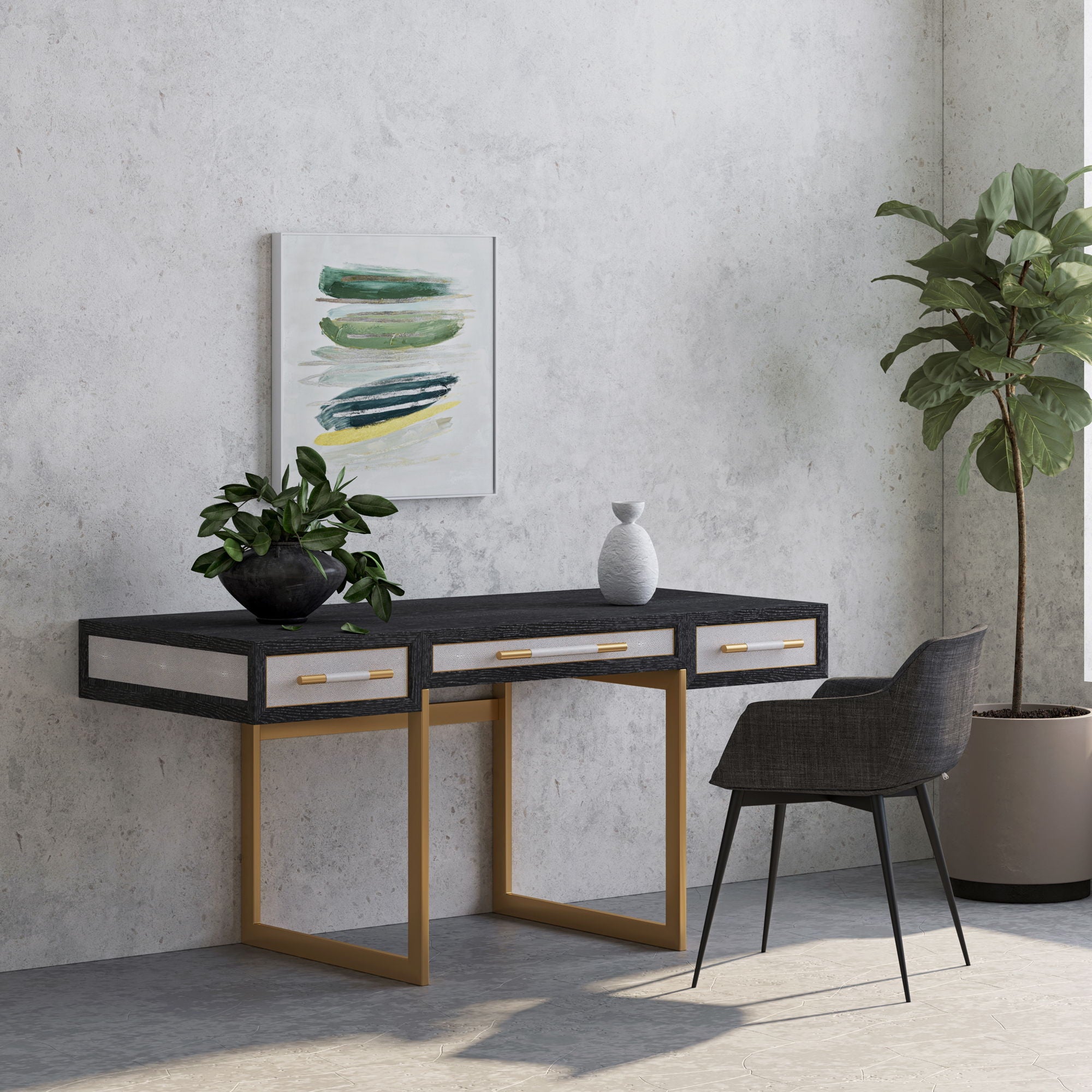 Mako - Desk - Gray