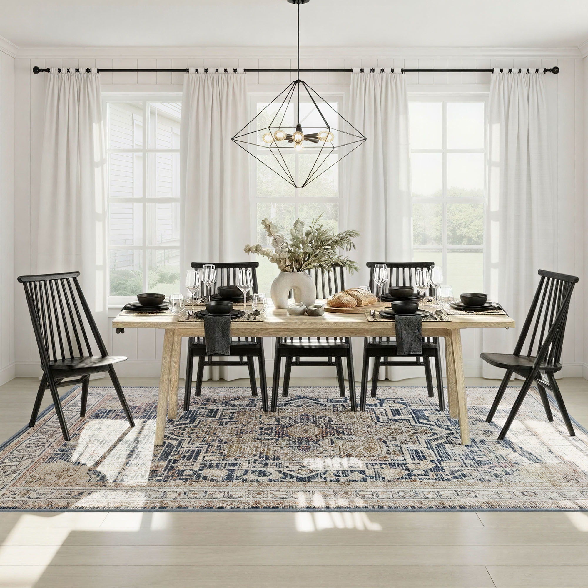 Arcadia - Rack Back Windsor Chair - Black