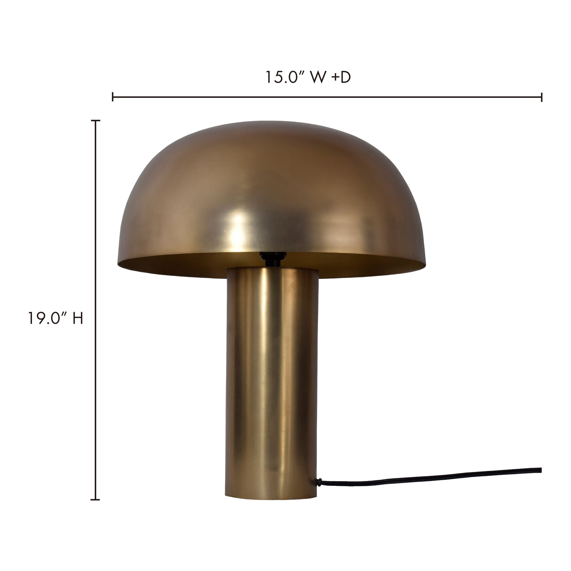 Nanu - Table Lamp - Dark Brown