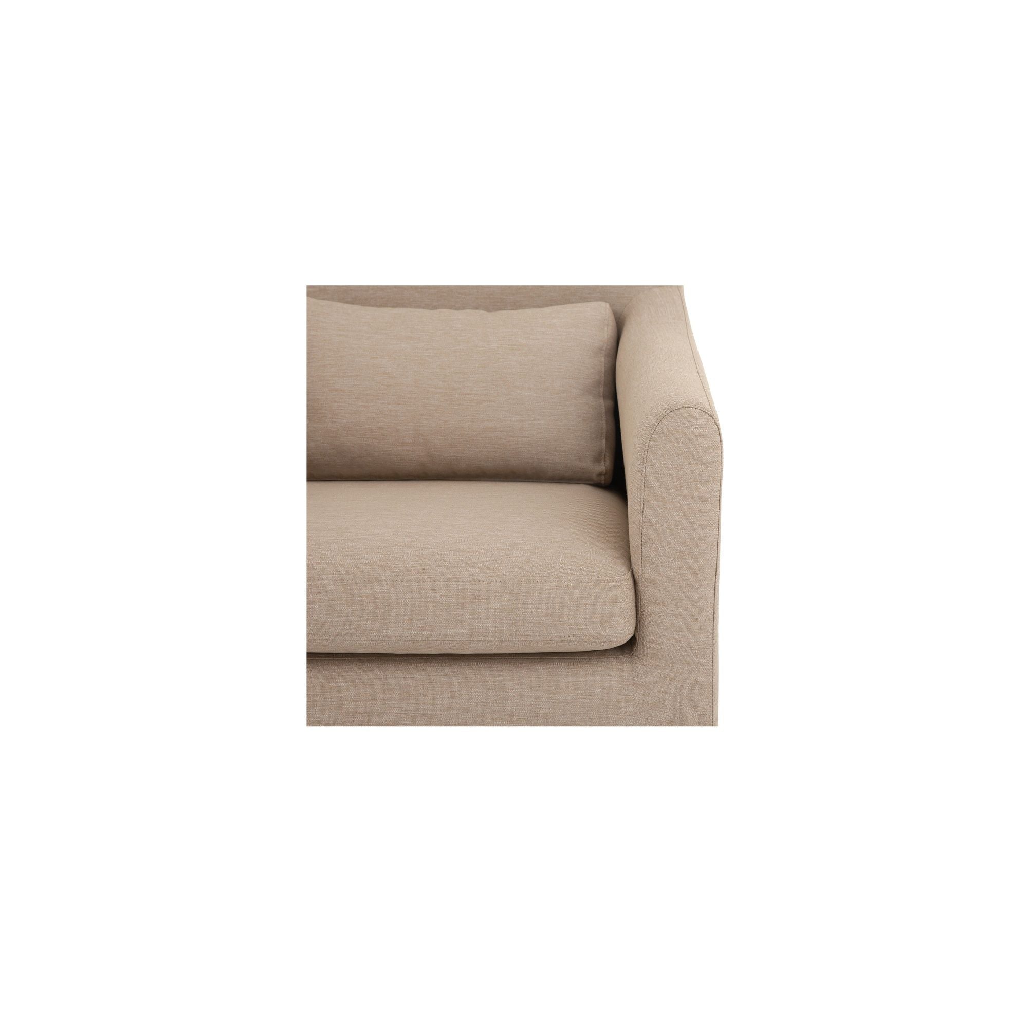 Lydia - Outdoor Slipcover Dining Chair - Light Brown