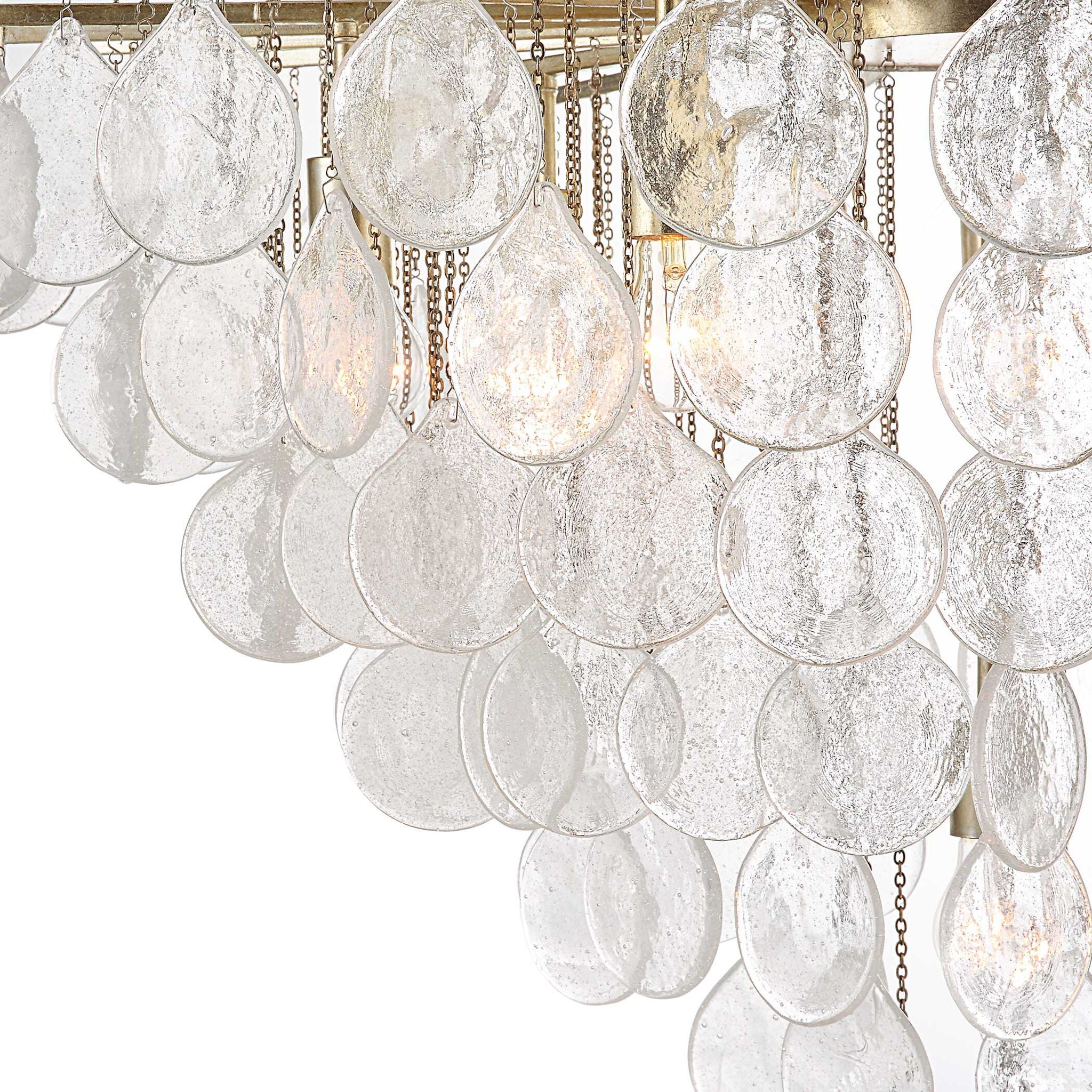 Goccia - 8 Light Tear Drop Glass Pendant