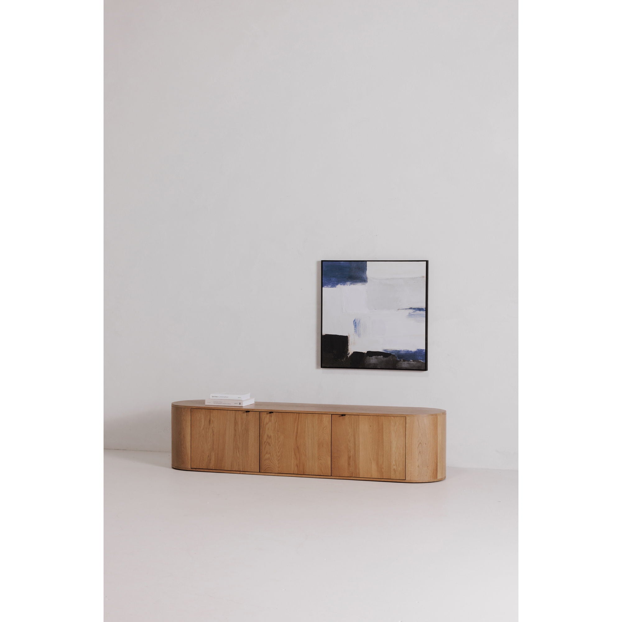 Theo - Media Bench - Natural Oak