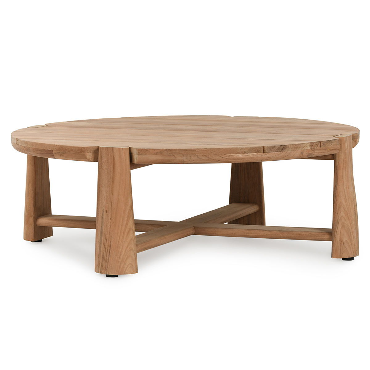 Aston - Outdoor Round Coffee Table - Natural