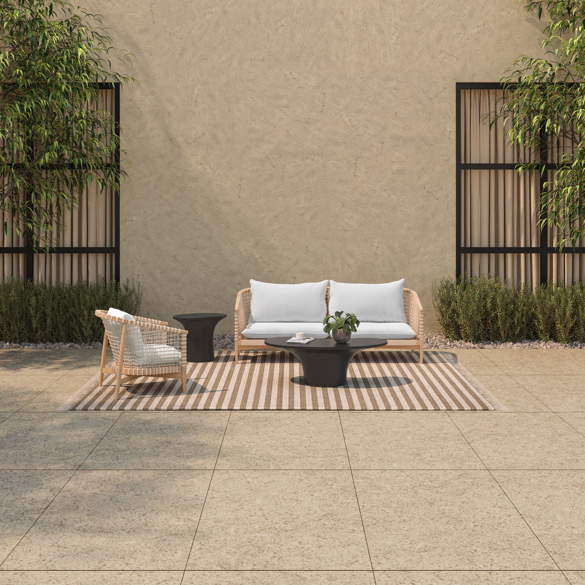 Kuna - Outdoor Sofa - White
