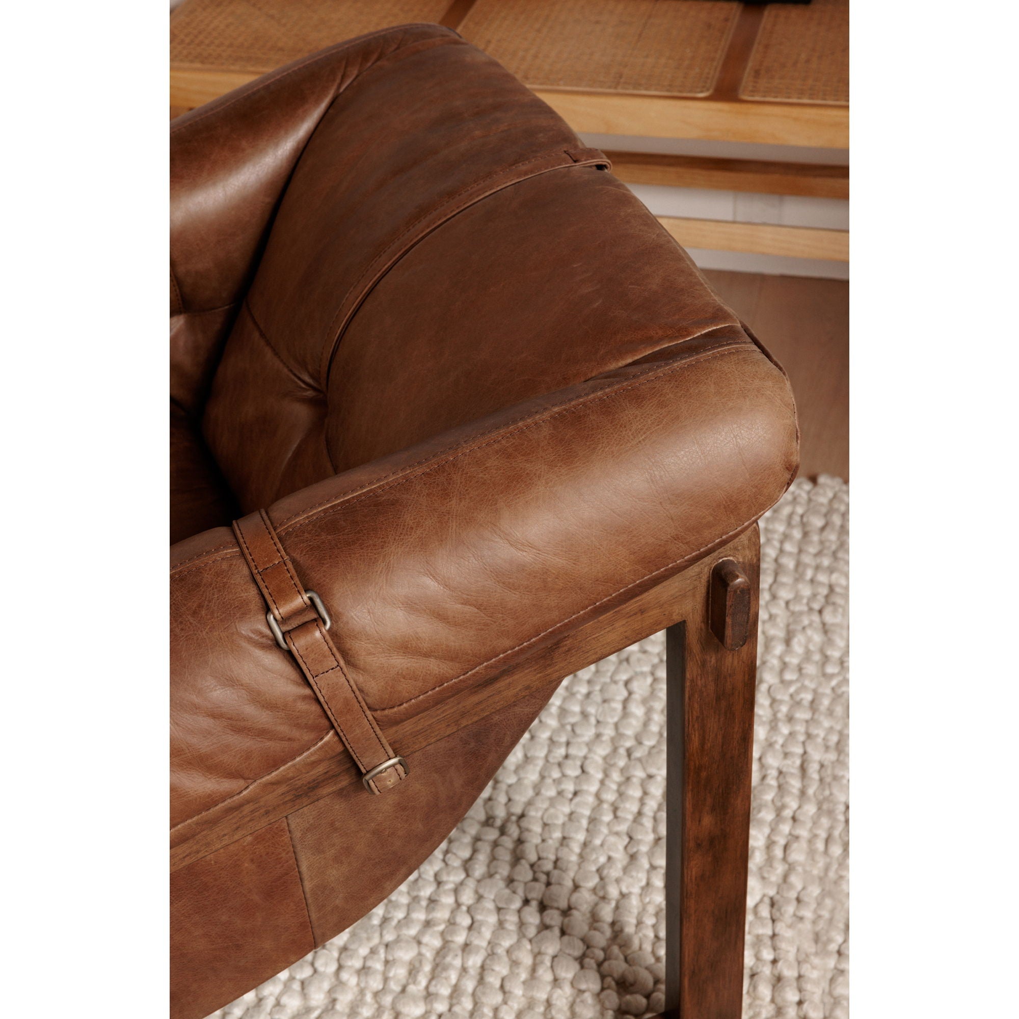 Bellos - Accent Chair - Light Brown