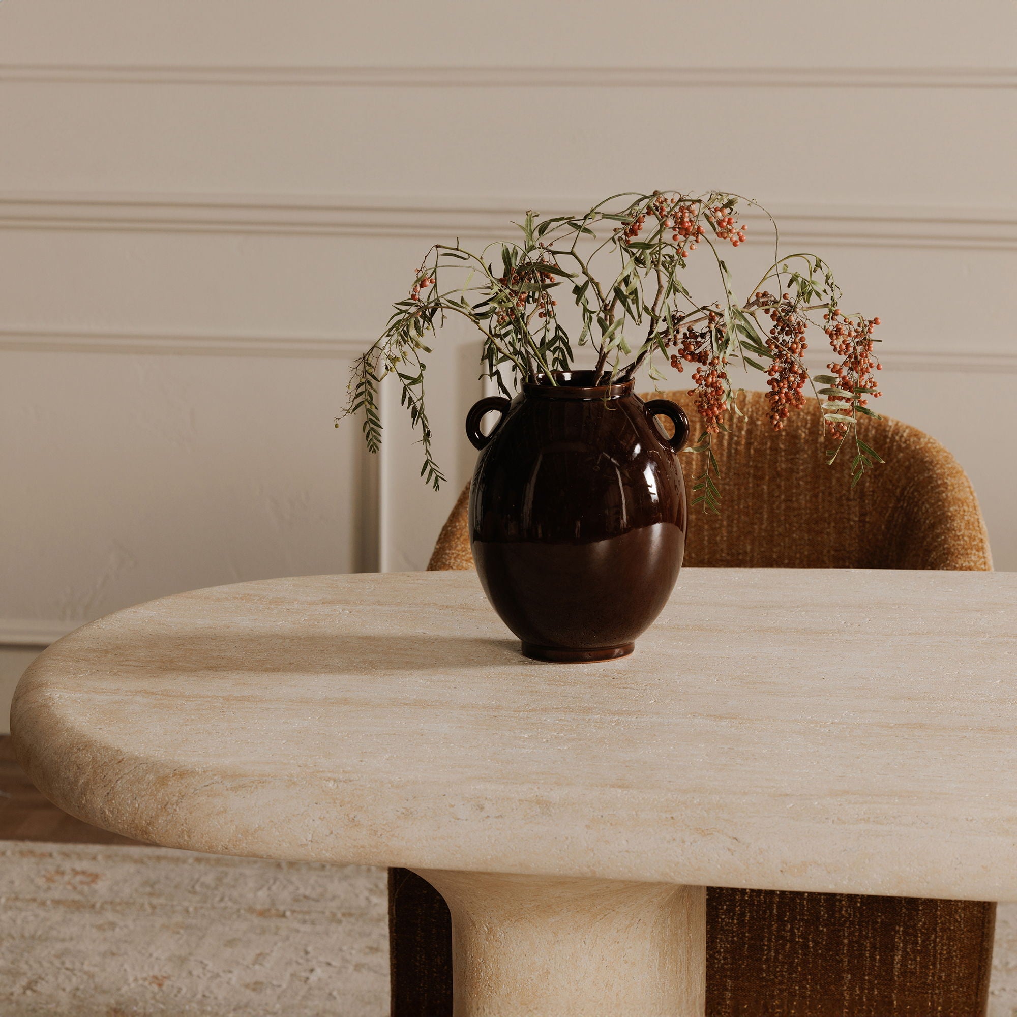 Warby - Outdoor Dining Table - Beige