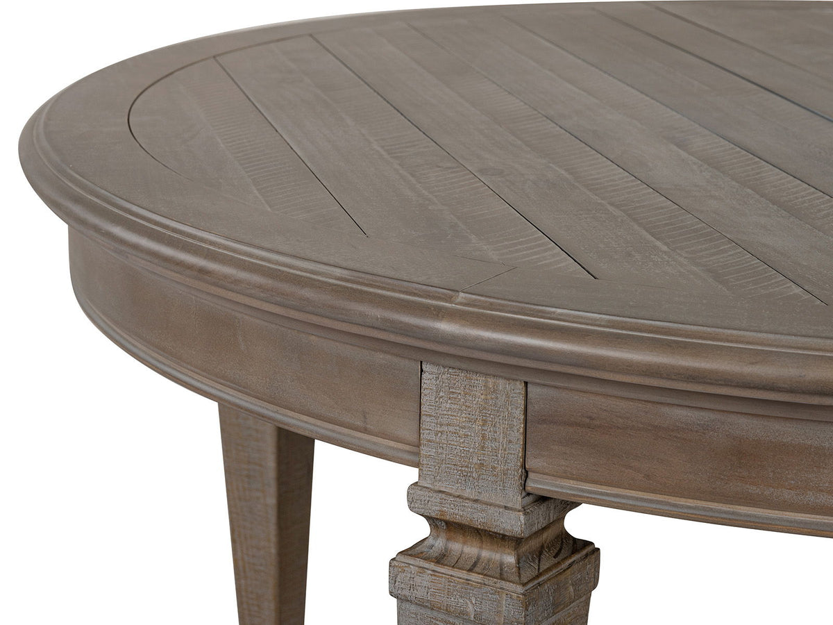 Lancaster - Round Dining Table - Dovetail Gray