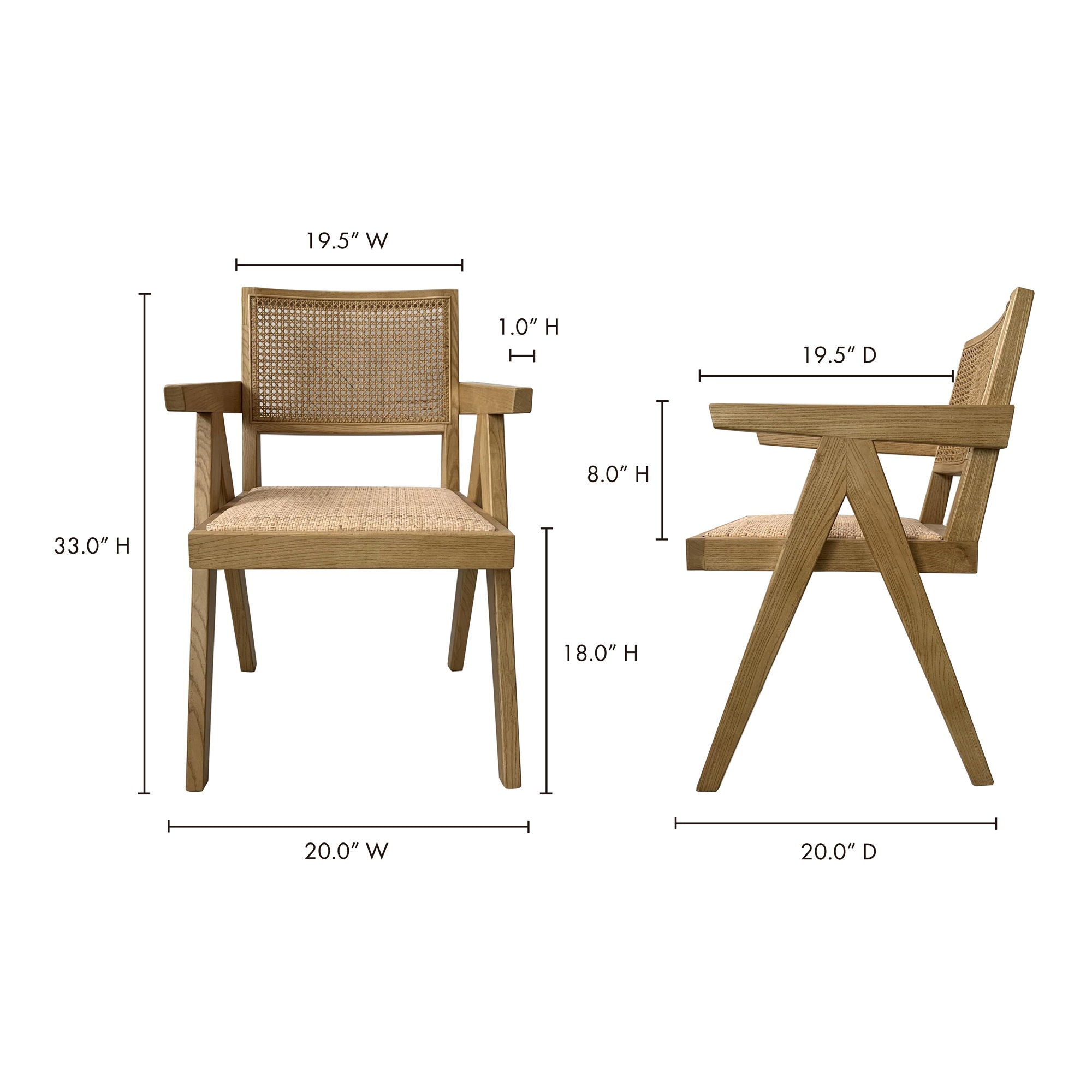 Takashi - Chair (Set of 2) - Natural