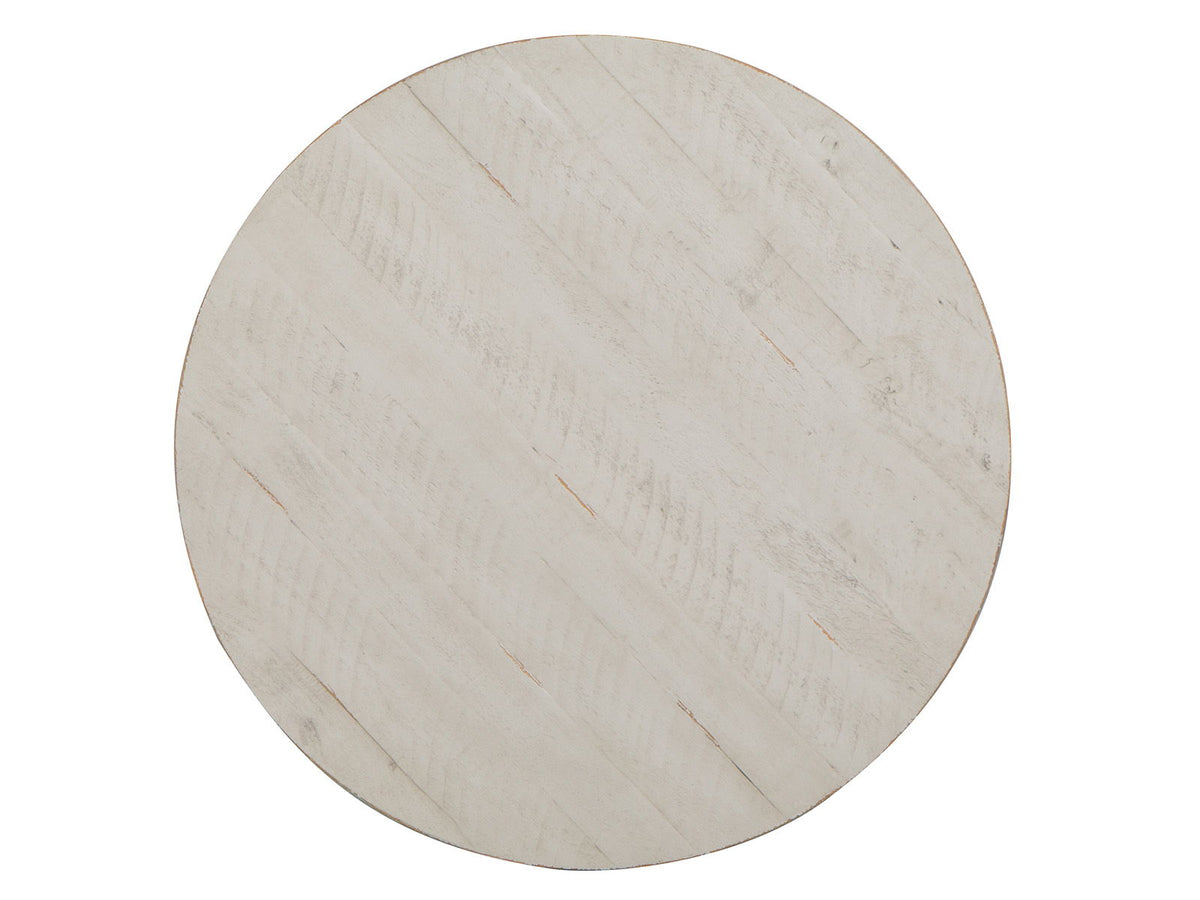 Bronwyn - Round Accent Table - Alabaster