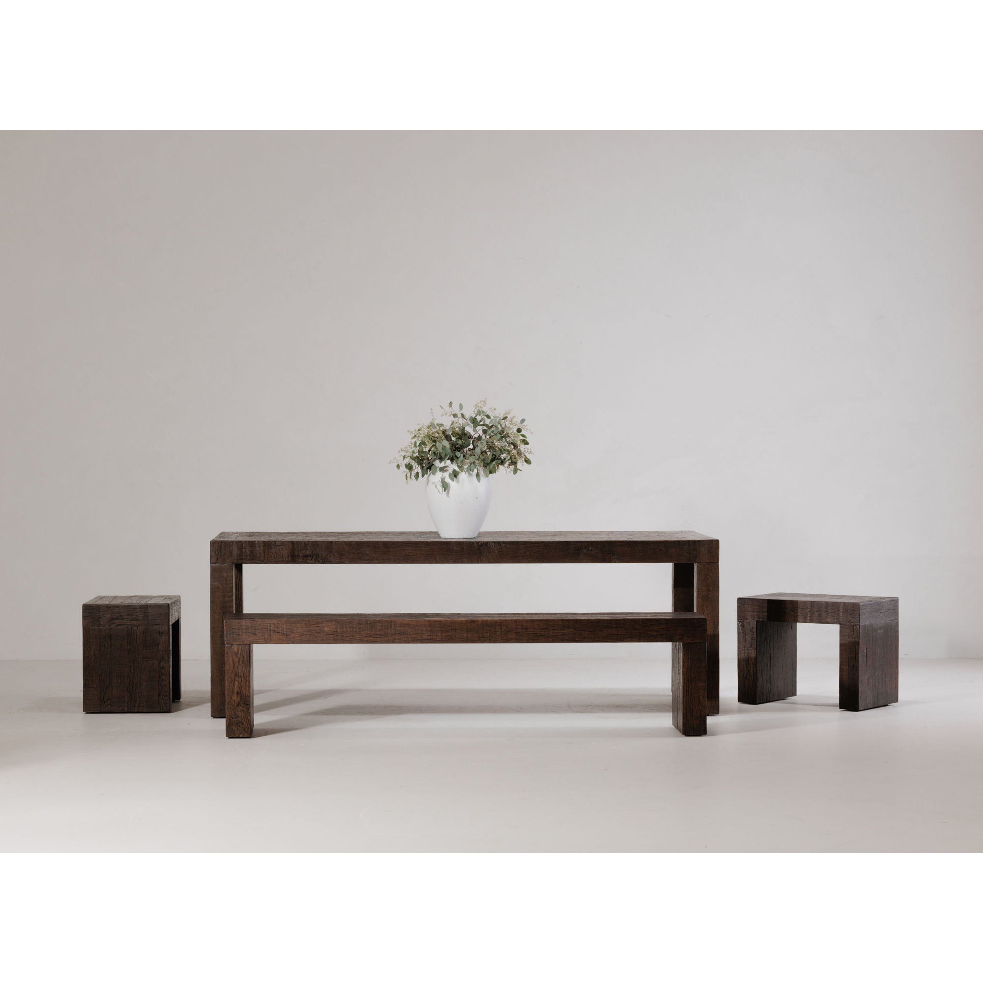 Evander - Dining Bench - Dark Brown