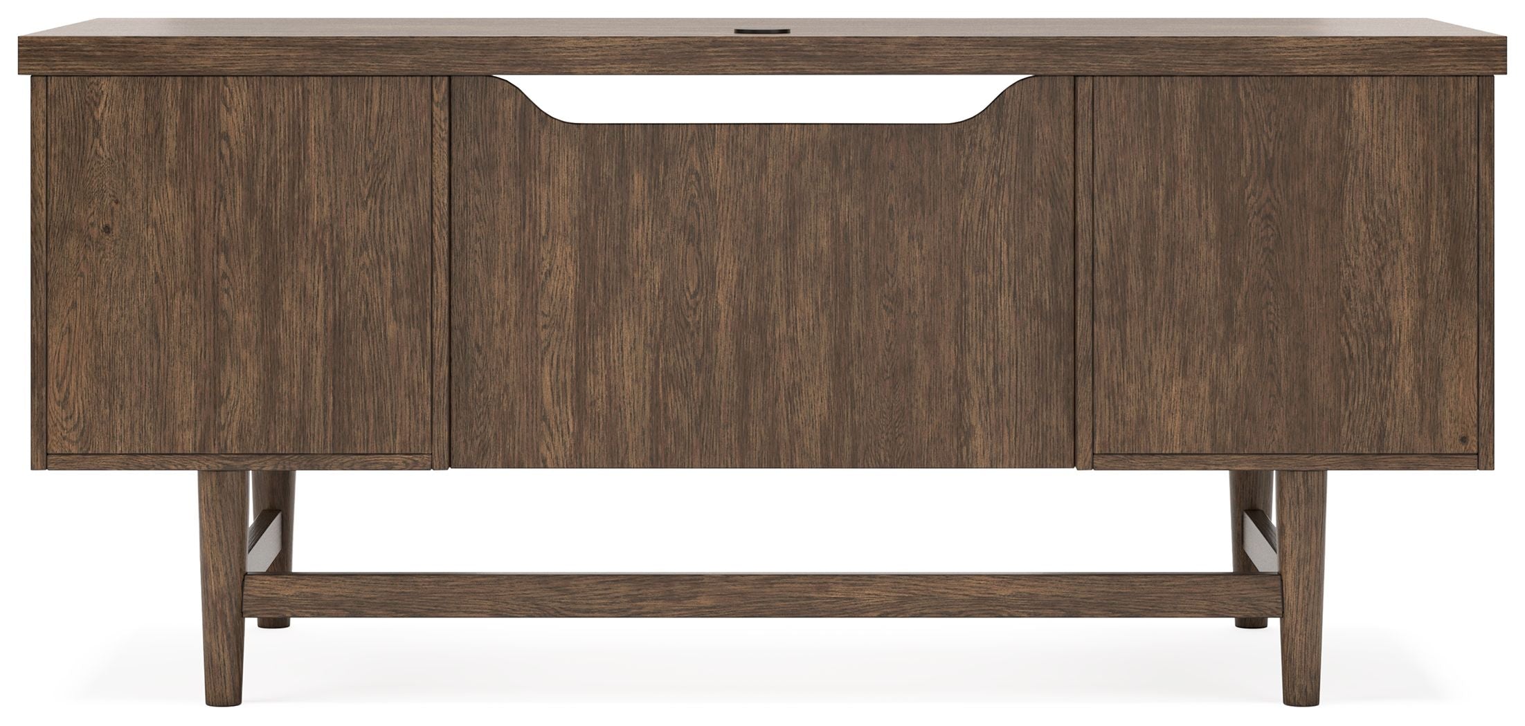 Austanny - Warm Brown - Home Office Desk