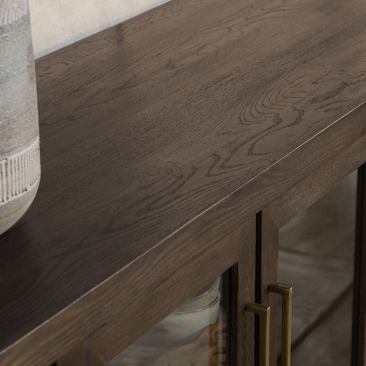 Bradley - Oak Wood Cabinet