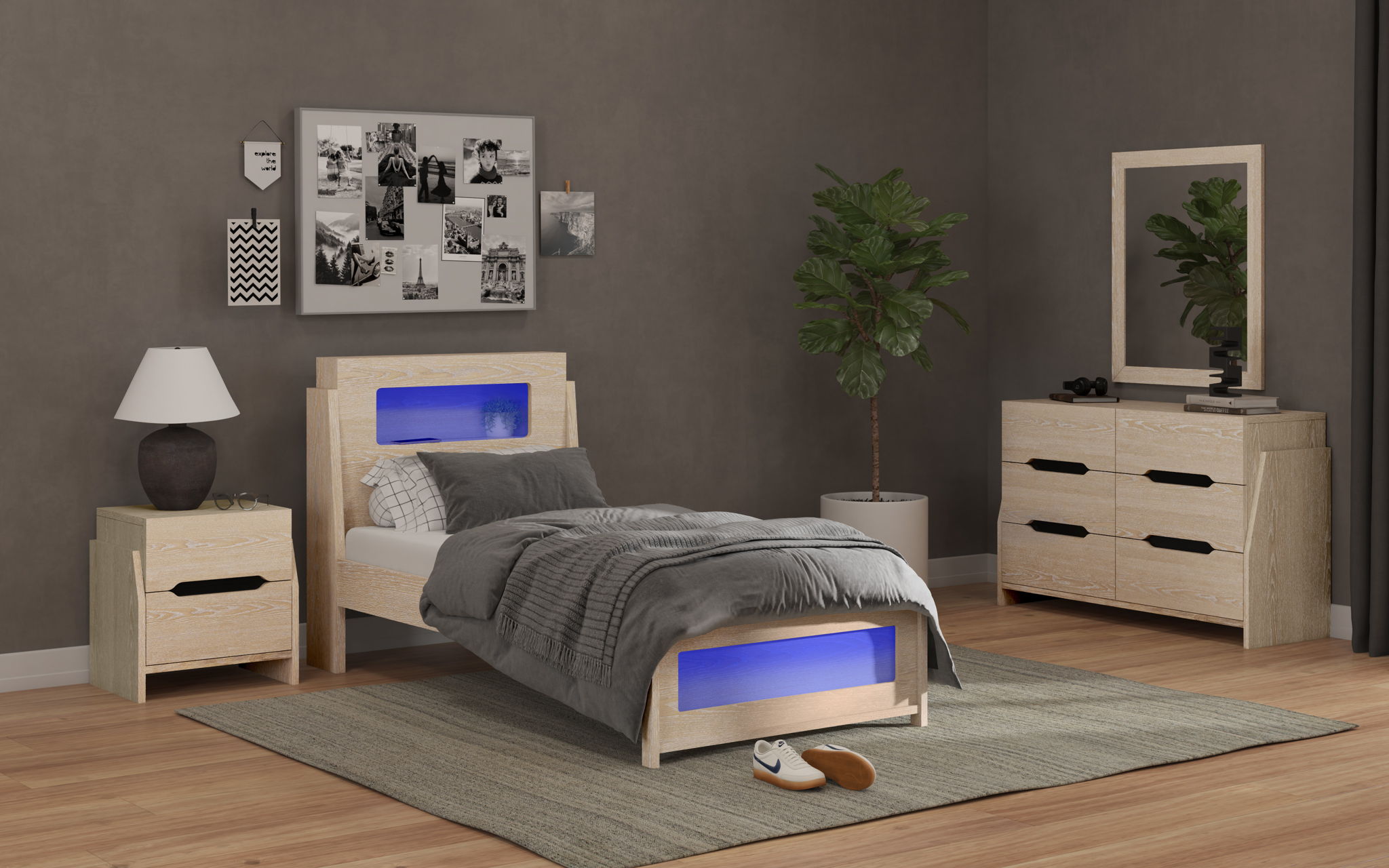 Darby - Bed