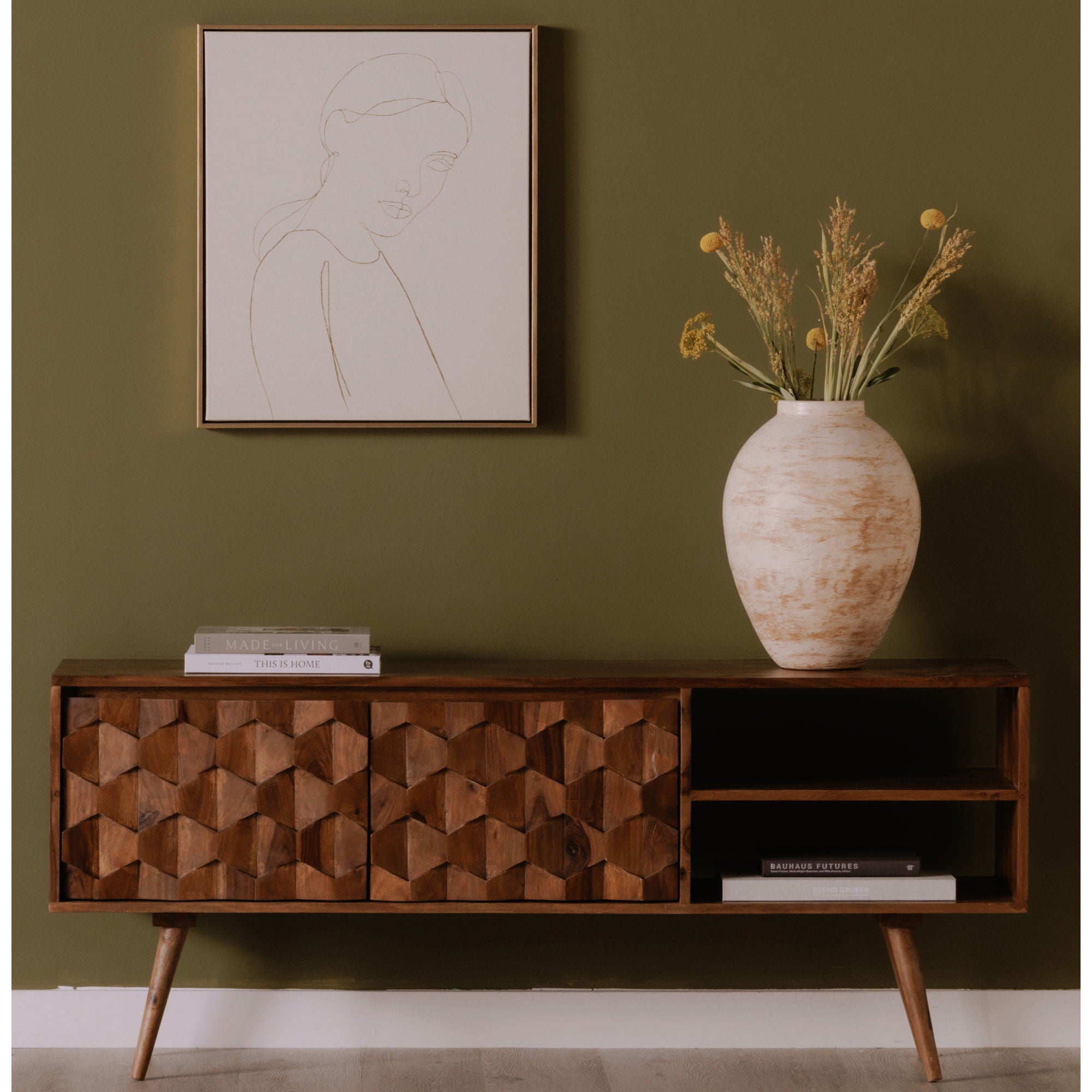 O2 - TV Cabinet - Natural