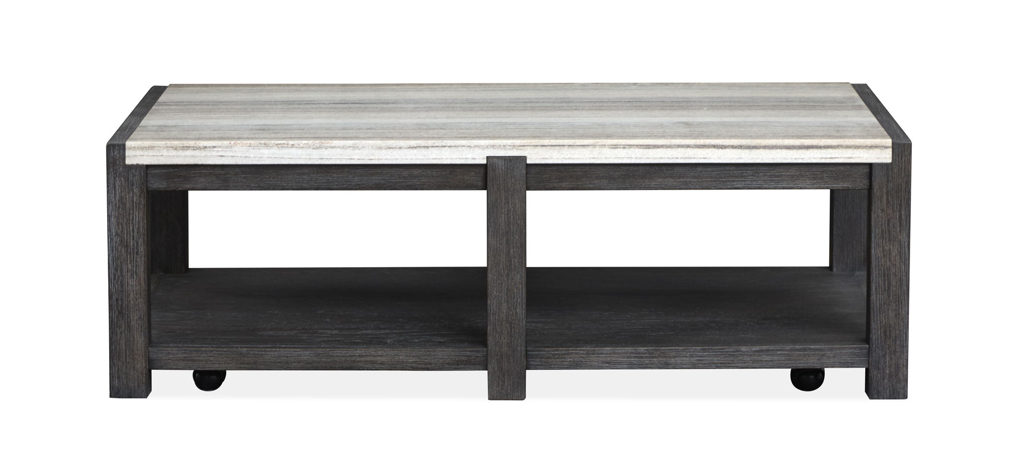 Plum Creek - Rectangular Cocktail Table With Casters