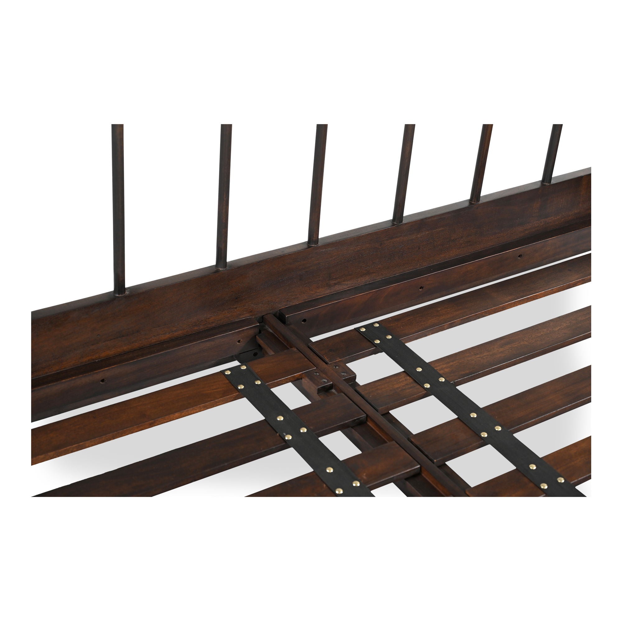 Vivian - Queen Bed - Dark Brown