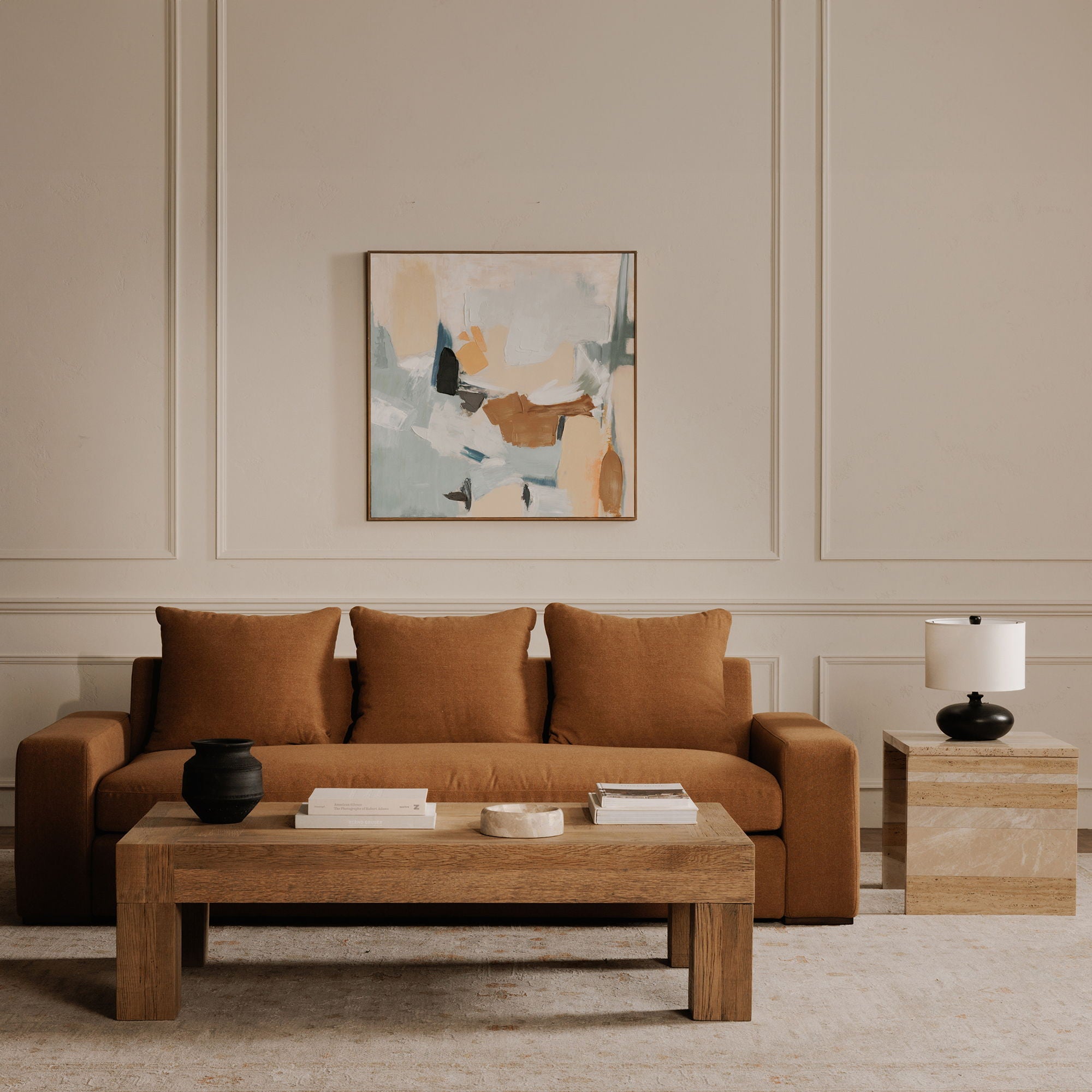 Thomas - Sofa - Rust