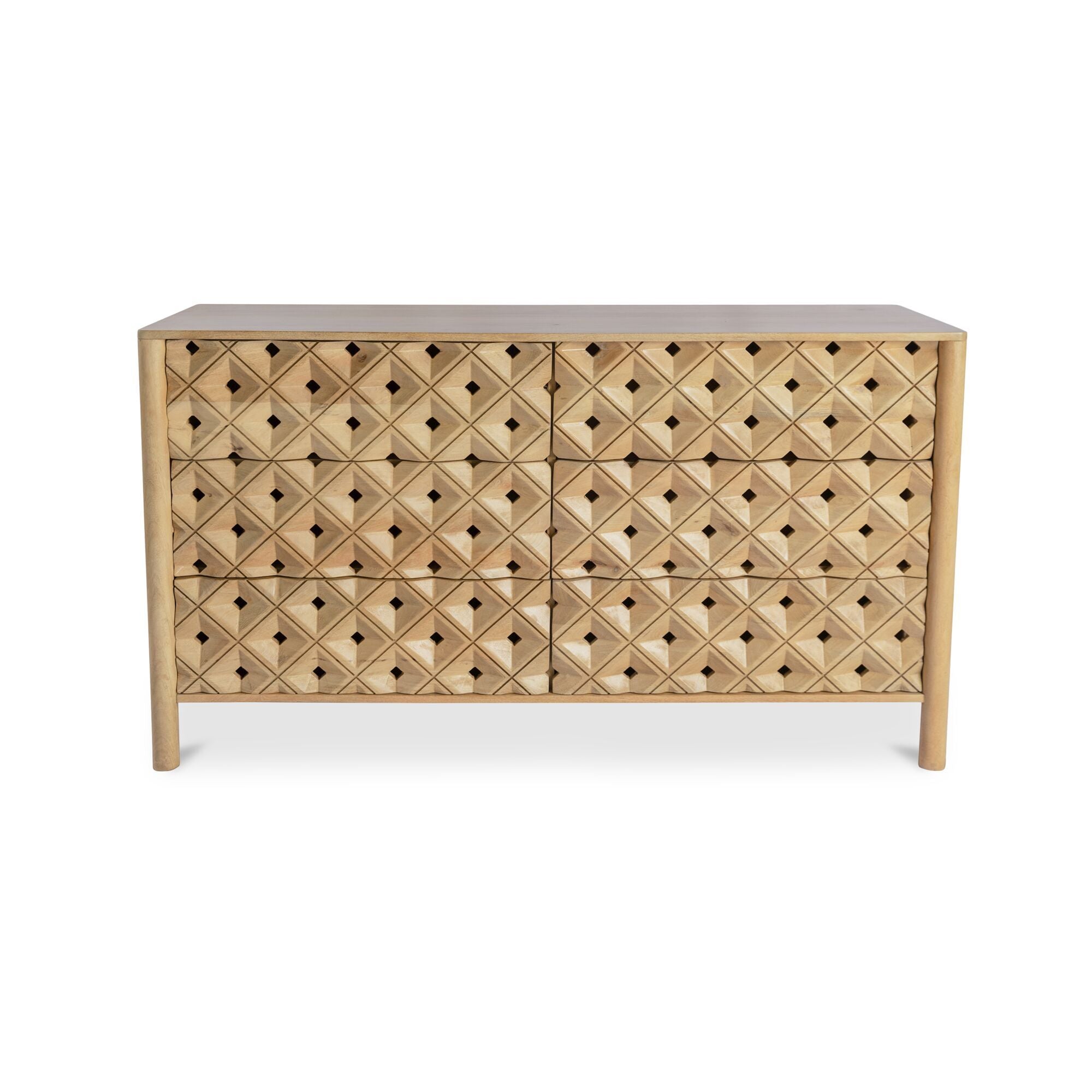 Fulton - 4 Door Sideboard - Natural