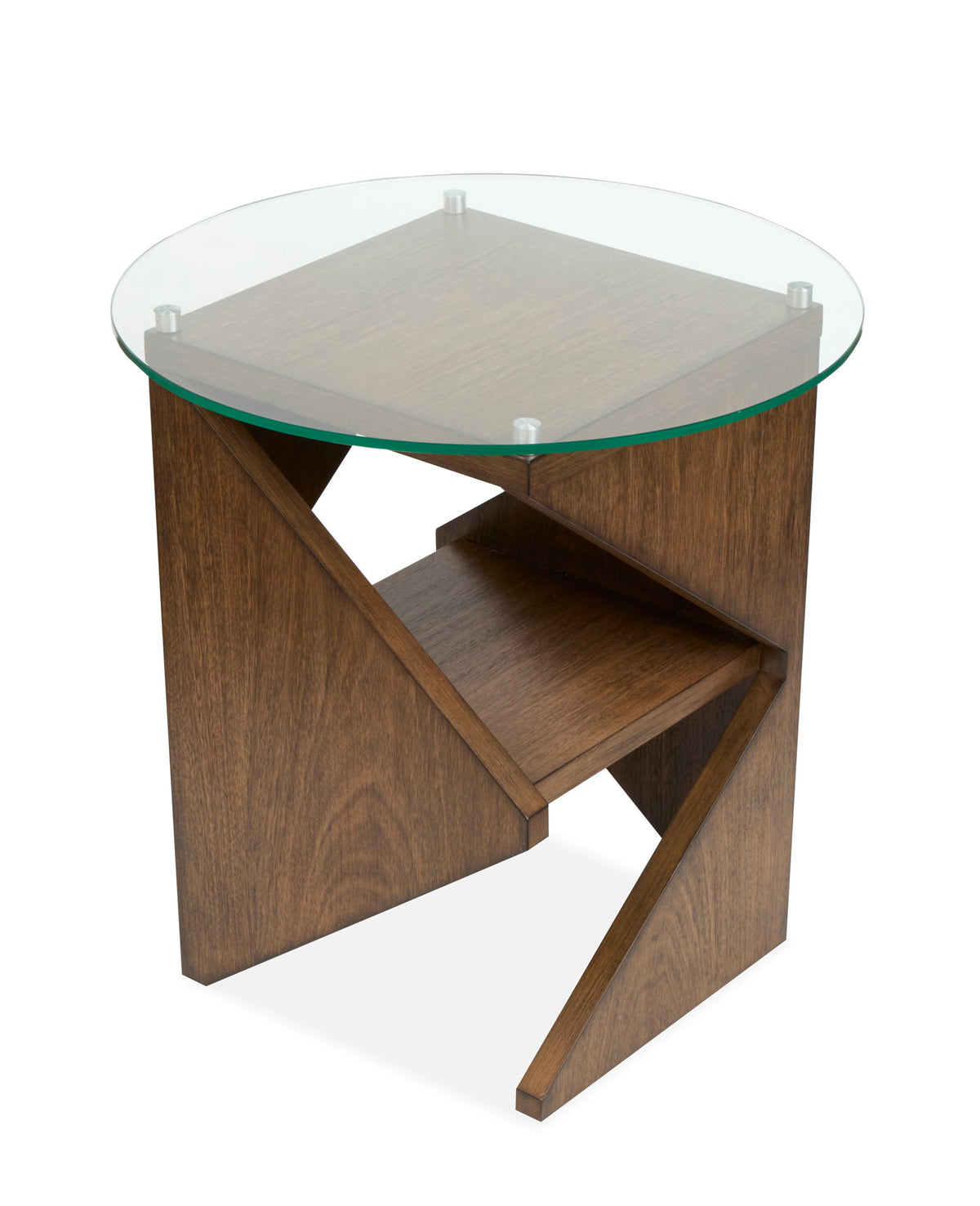 Vector - Round Accent Table - Russet