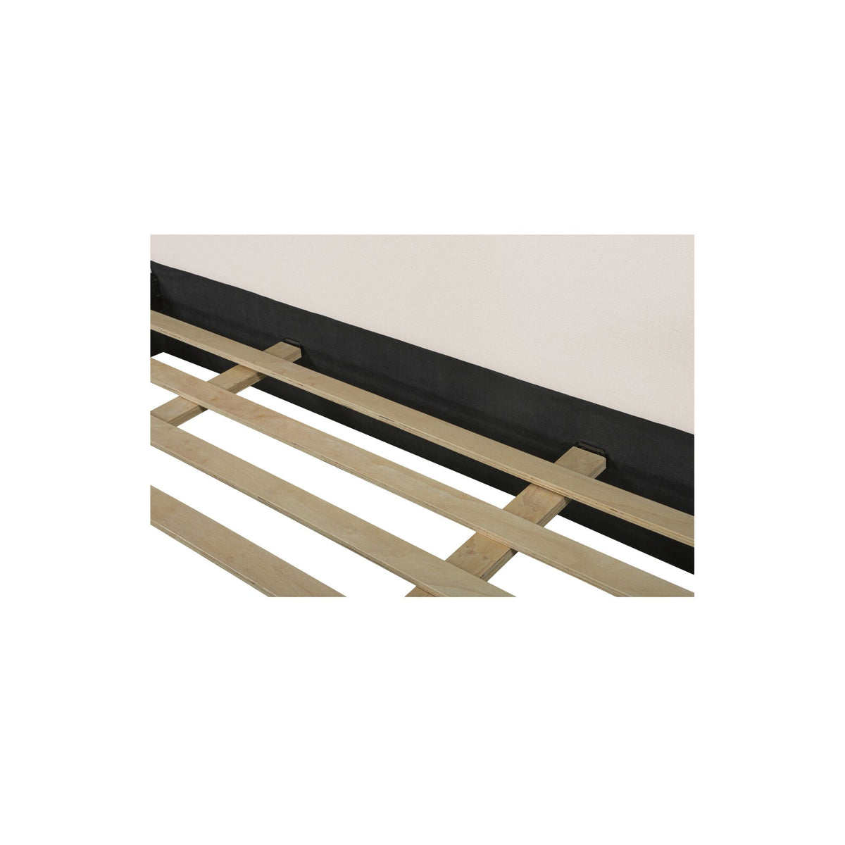 Camilla - Queen Bed - Oat / White / Beige