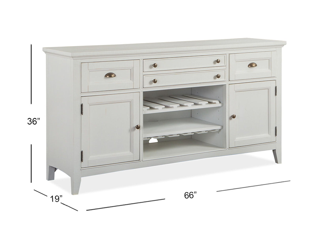 Heron Cove - Buffet - Chalk White