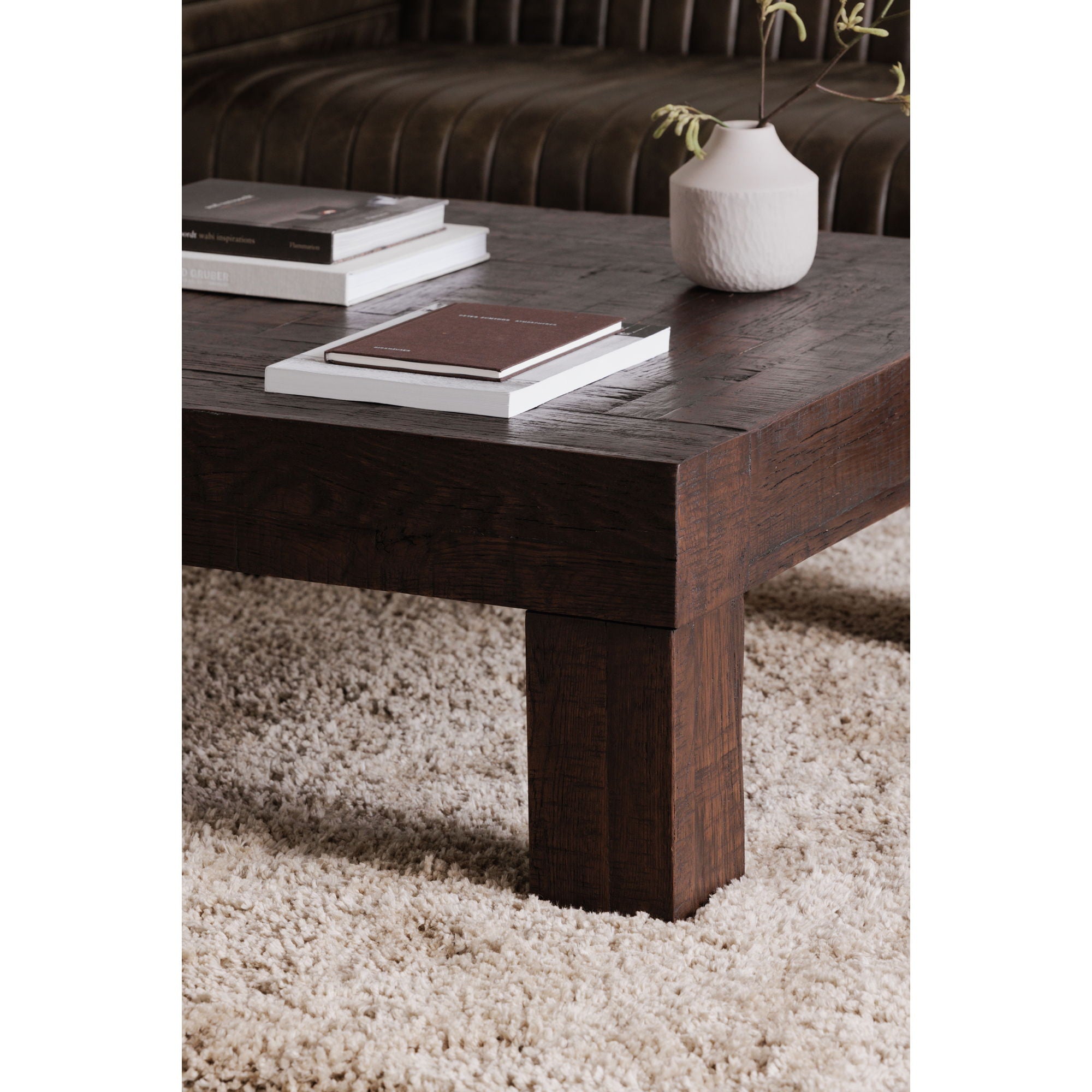 Evander - Coffee Table - Dark Brown
