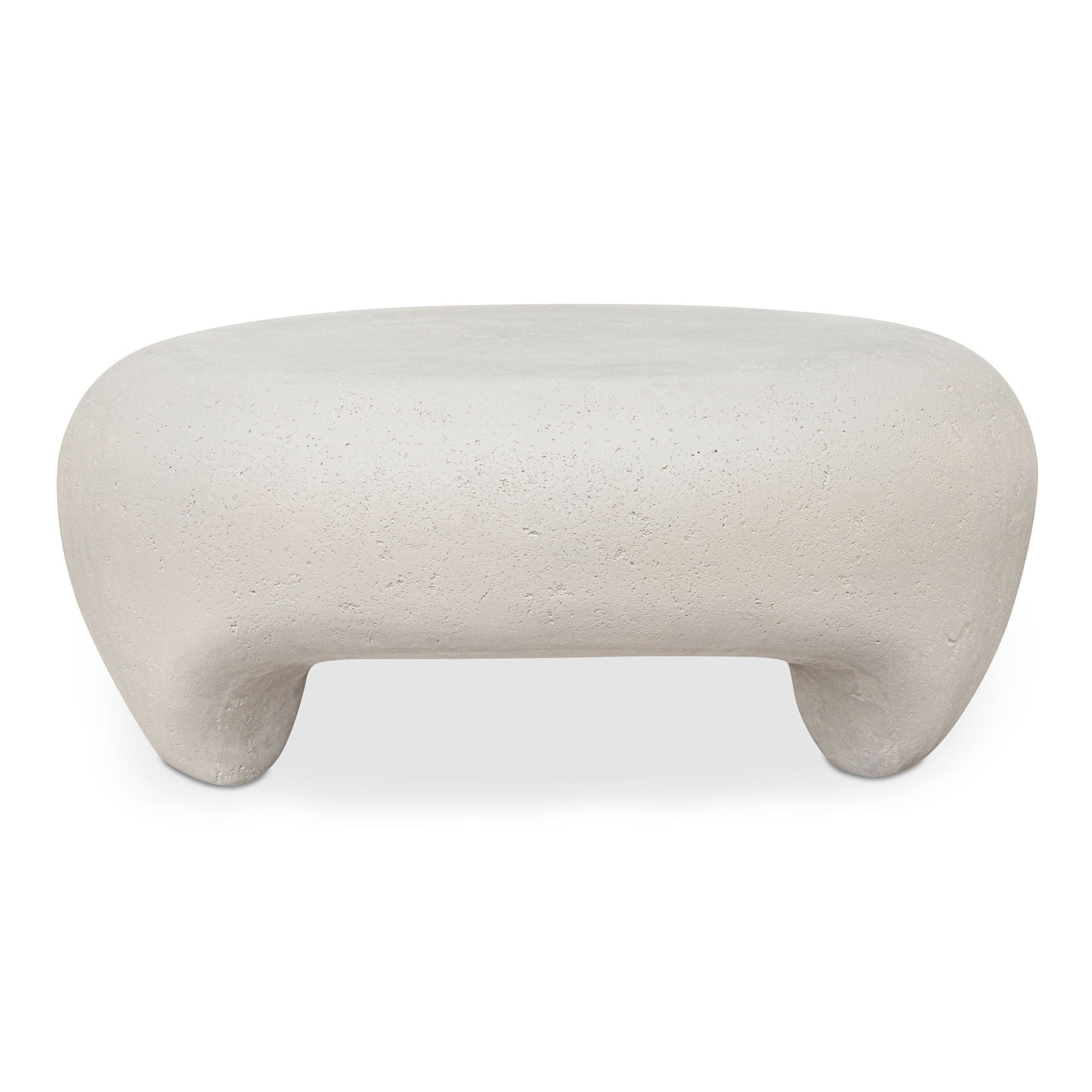 Ines - Outdoor Coffee Table - White