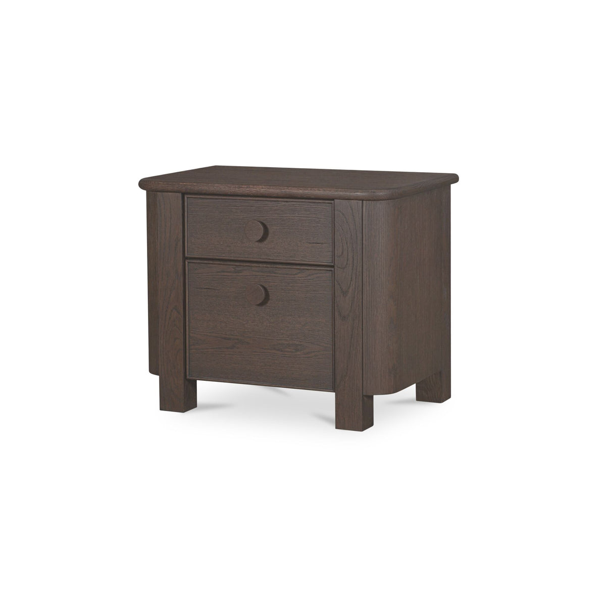 Loren - Large Nightstand - Dark Brown