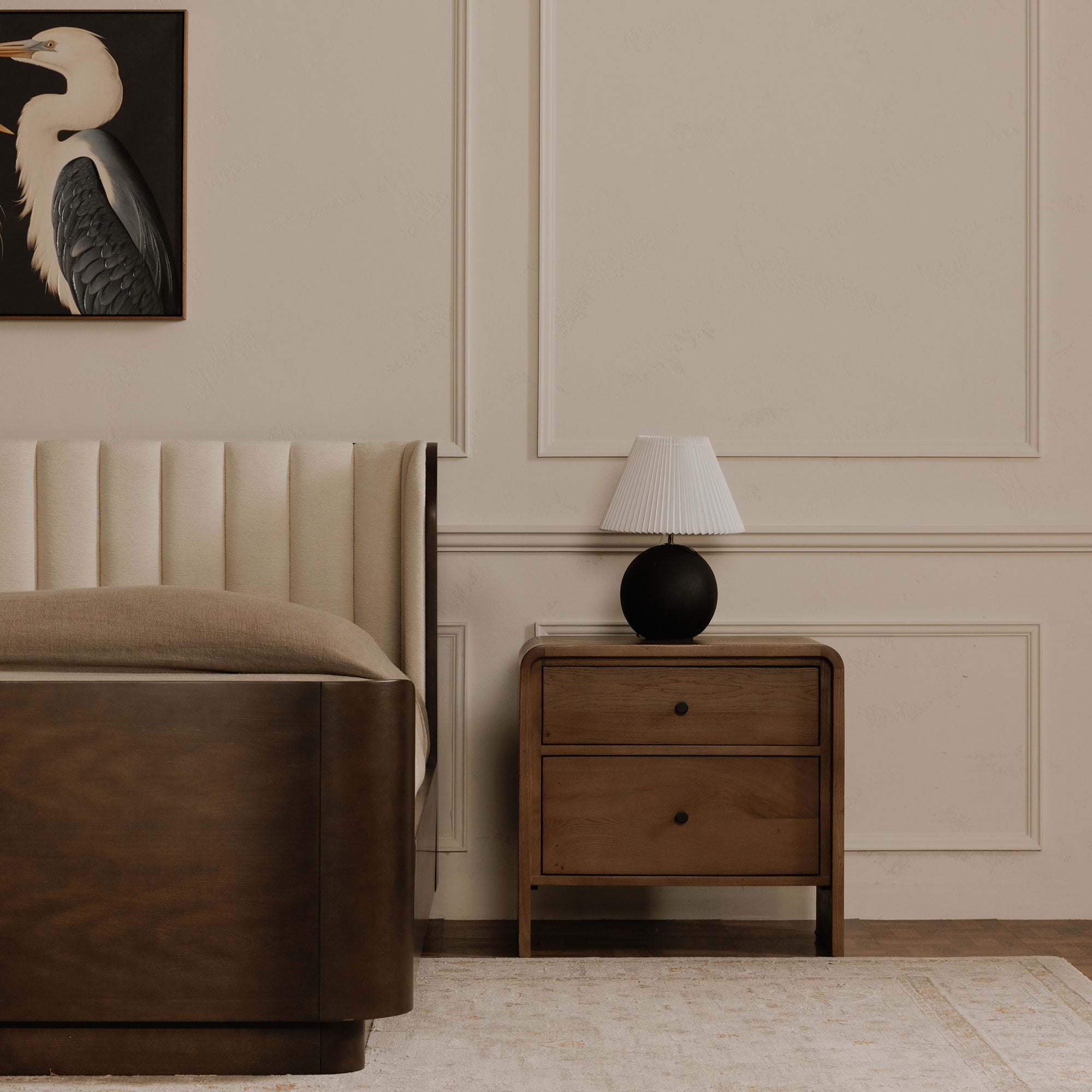 Scarlette - Queen Bed - Cream