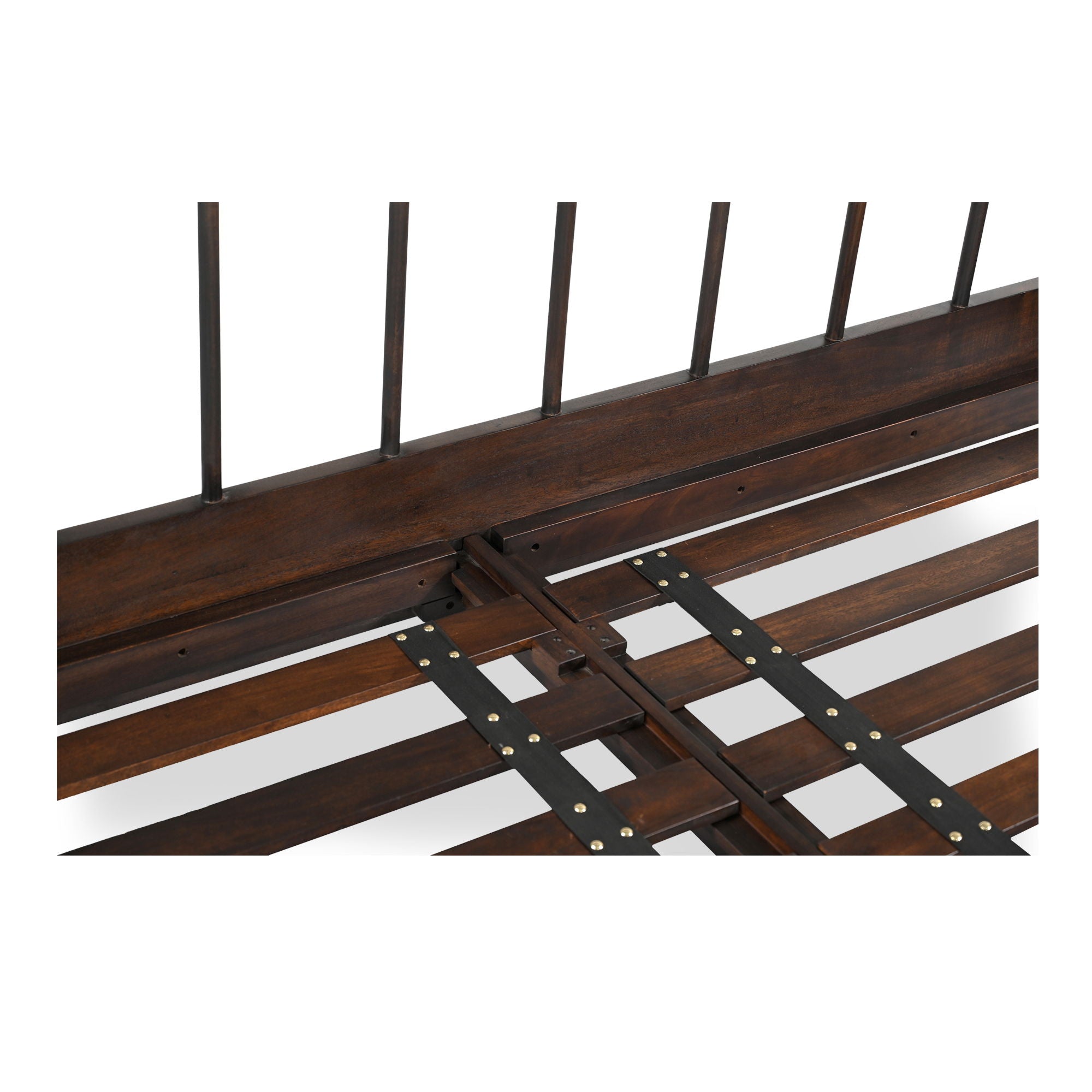 Vivian - King Bed - Dark Brown