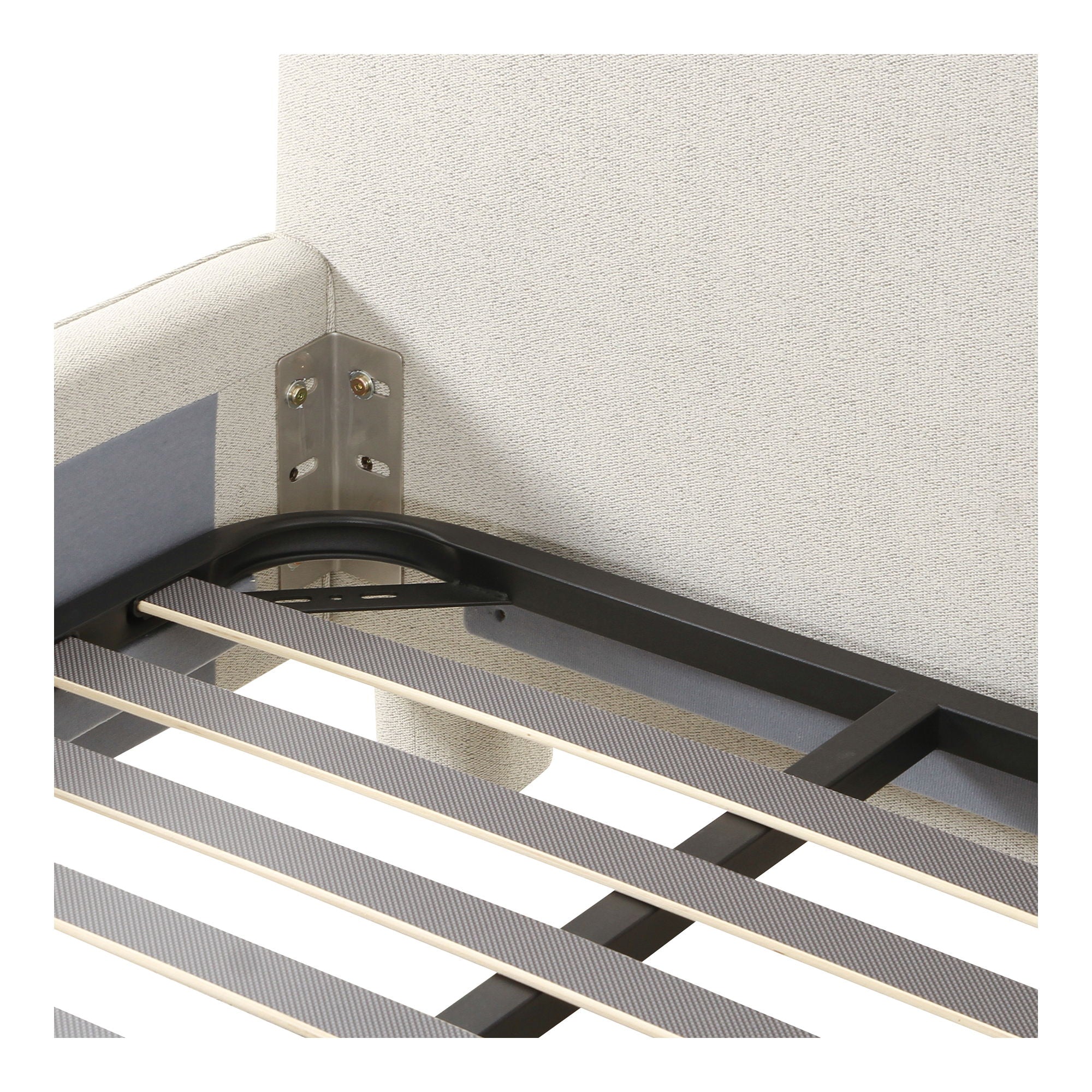 Ichigo - King Bed - Light Gray
