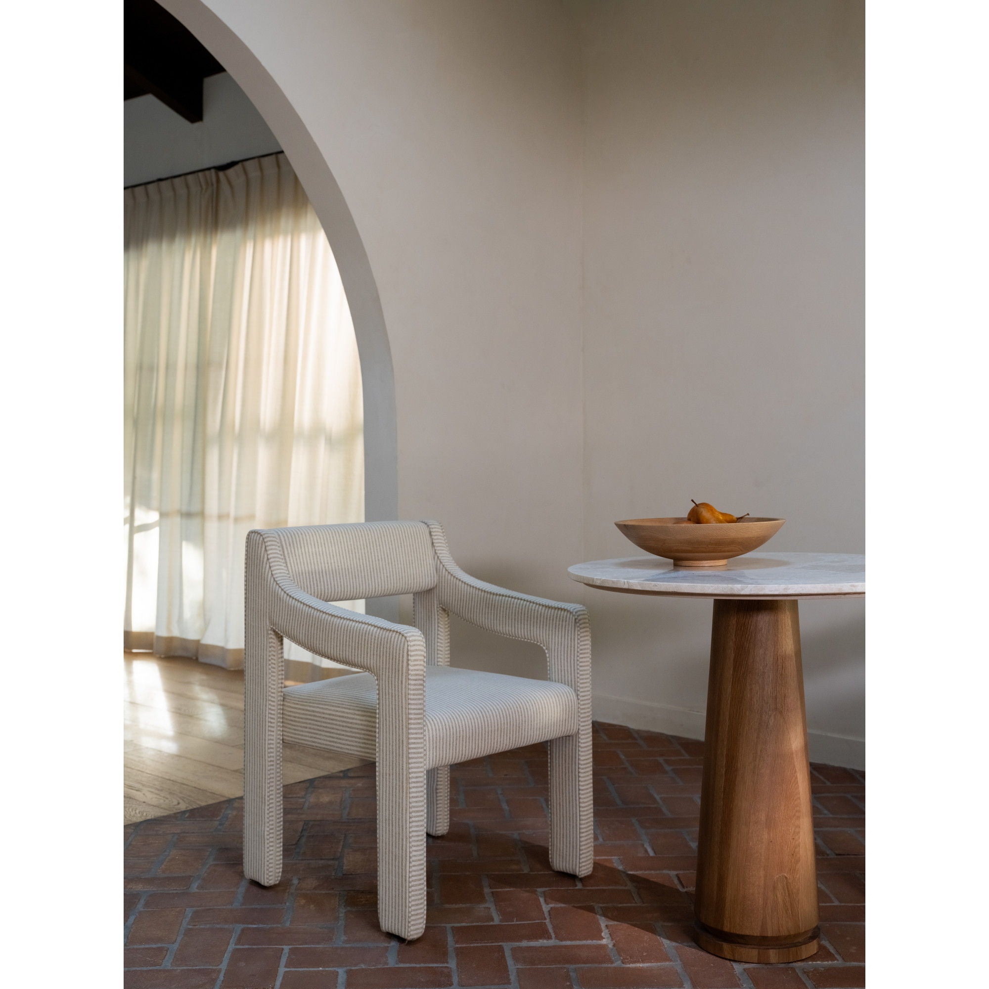 Elise - Dining Chair - Stripe Multicolor